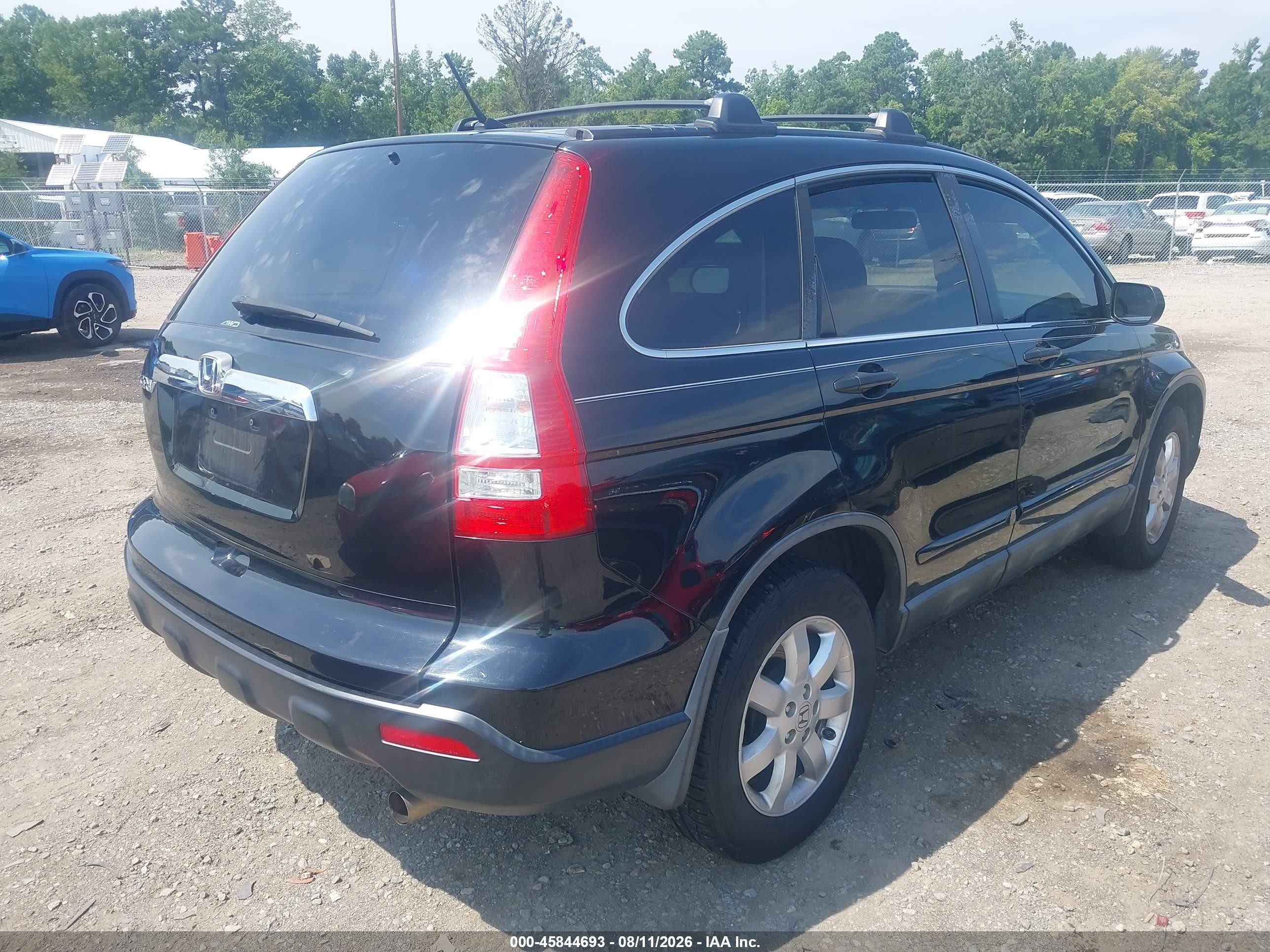 2009 Honda Cr-v Ex Черный vin: 5J6RE48529L025472