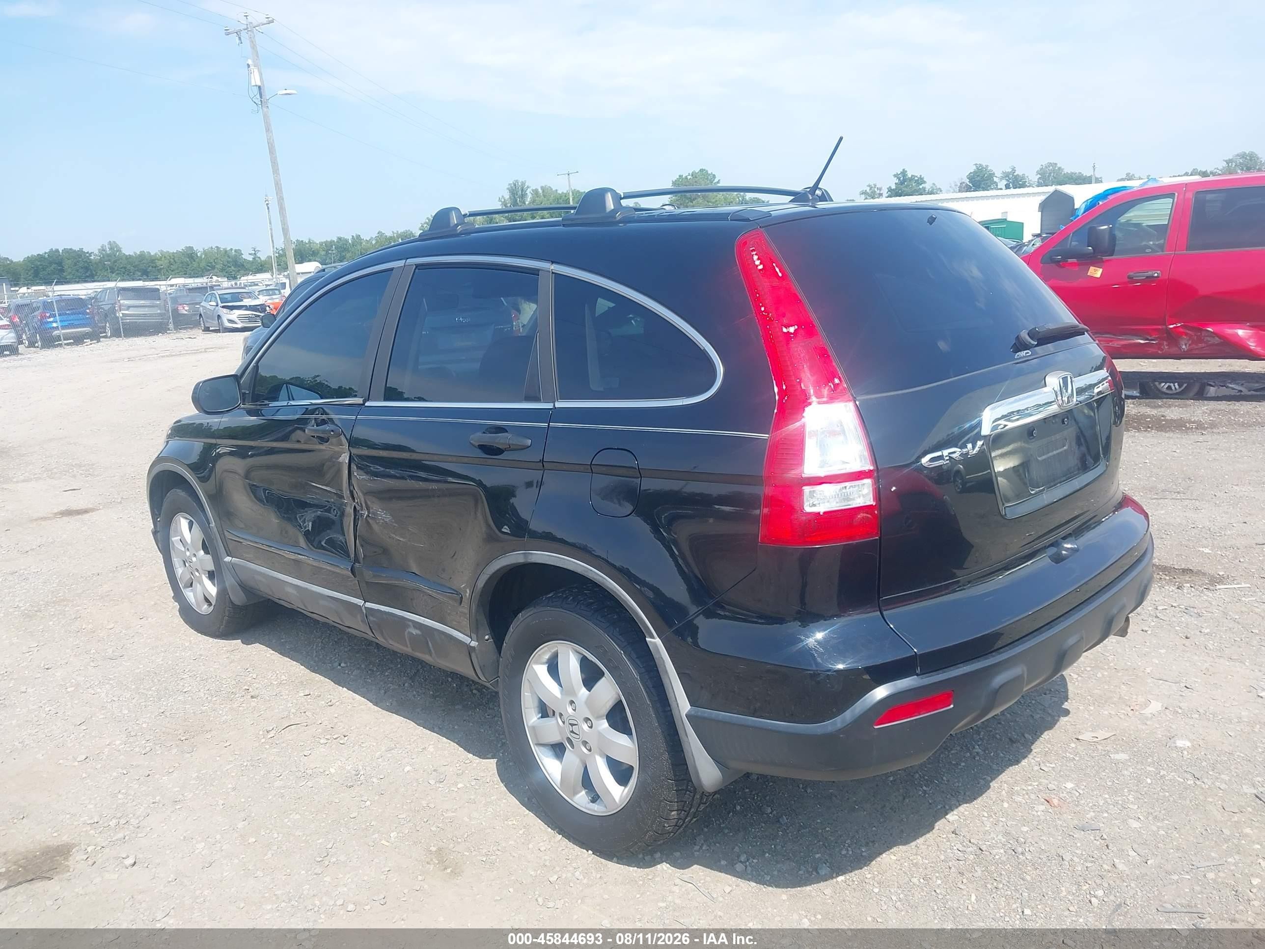 2009 Honda Cr-v Ex Черный vin: 5J6RE48529L025472