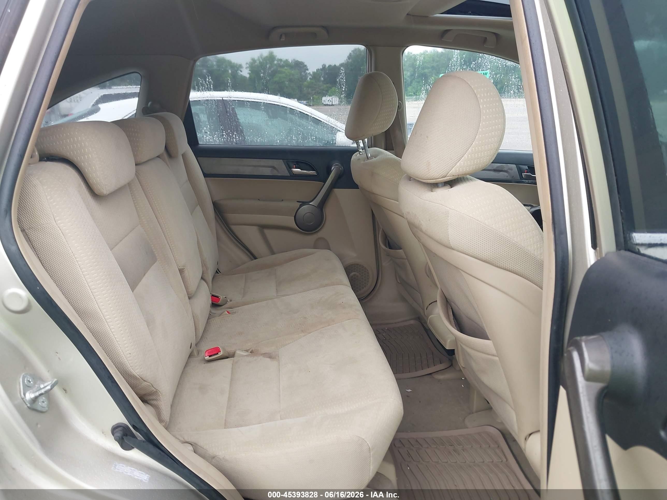 2009 Honda Cr-v Ex Желто-коричневый vin: 5J6RE48529L029232