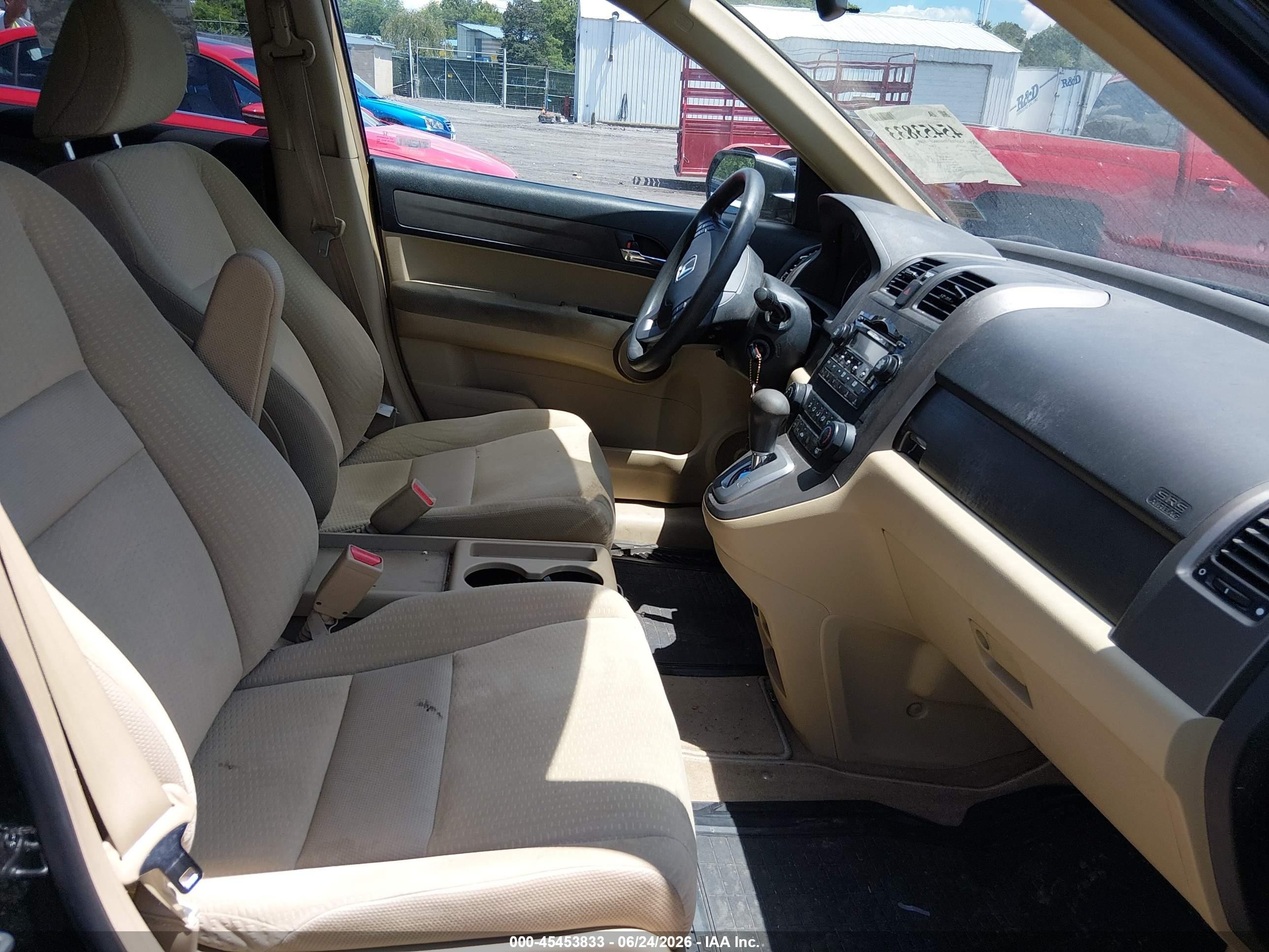 2009 Honda Cr-v Ex Black vin: 5J6RE48529L044538