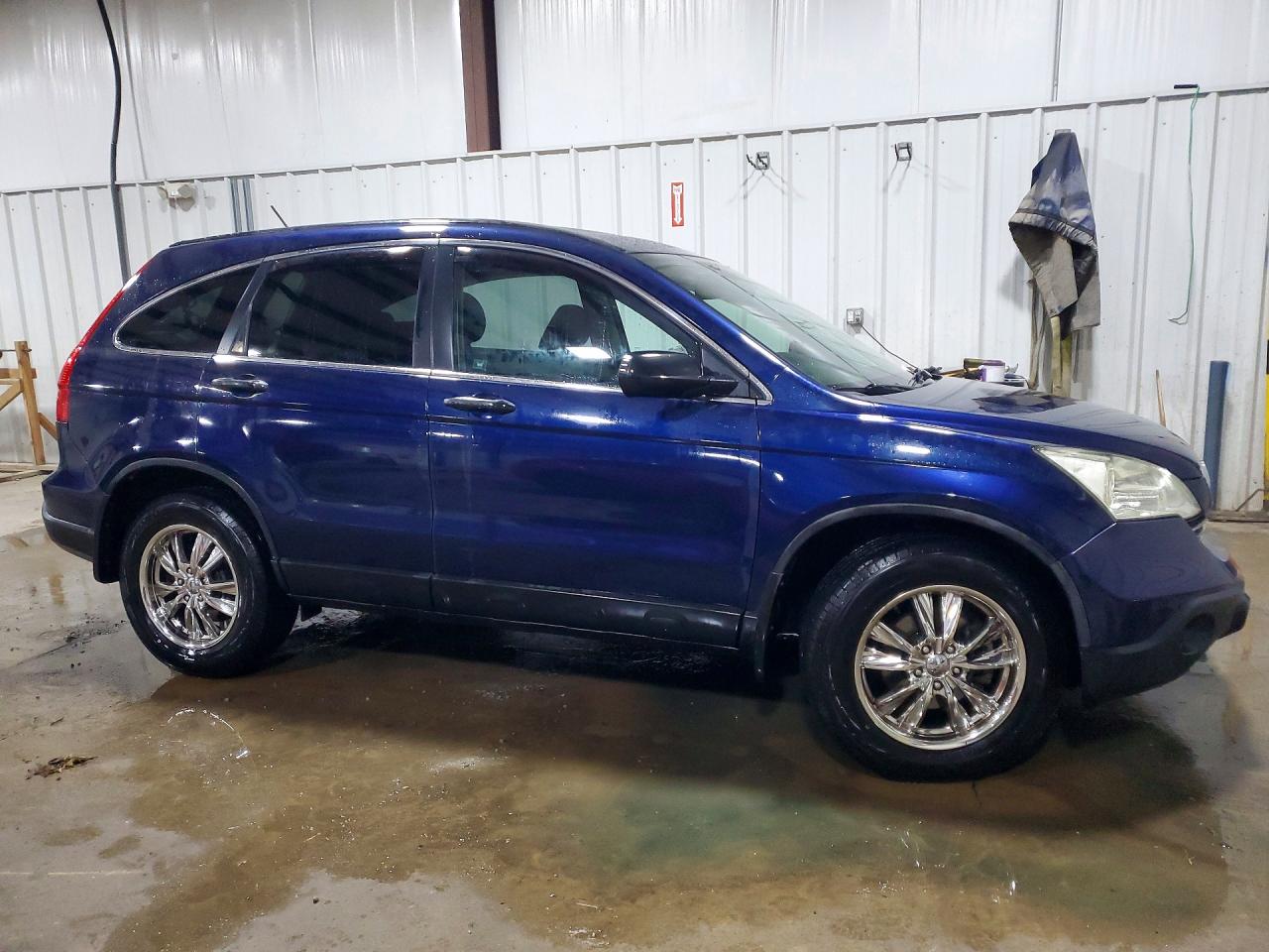 2007 Honda Cr-v Ex Blue vin: 5J6RE48537L002490