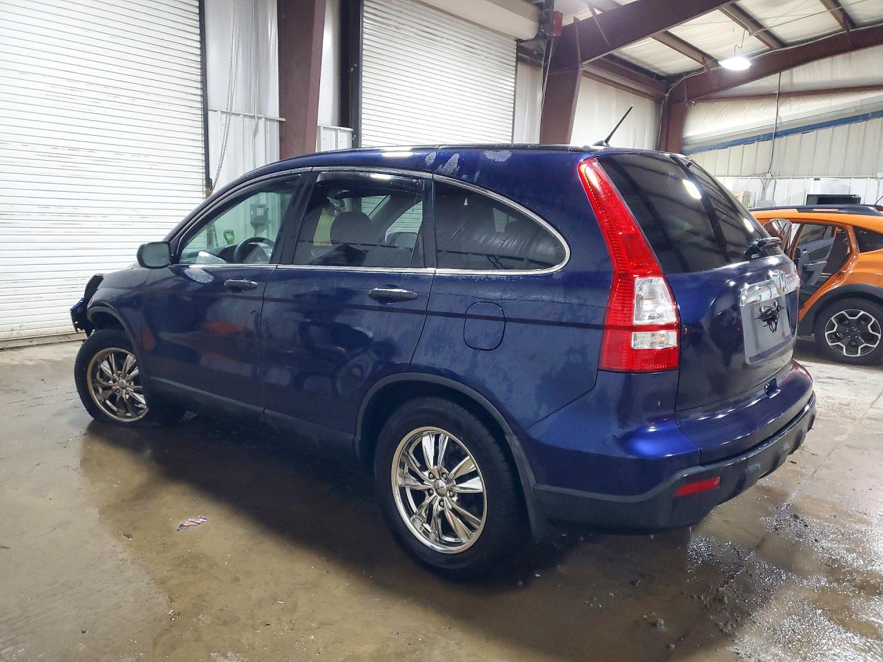 2007 Honda Cr-v Ex Blue vin: 5J6RE48537L002490