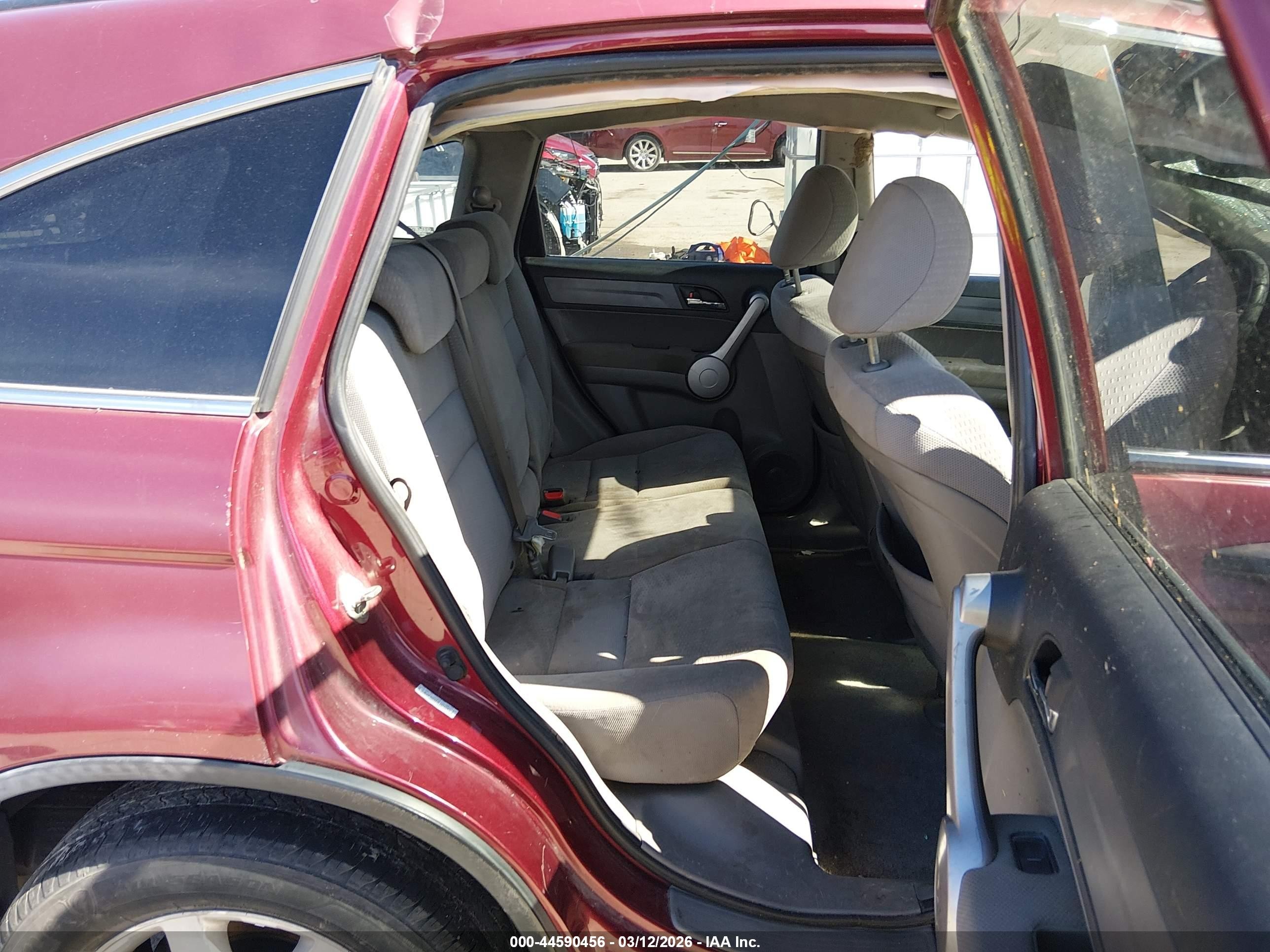 2007 Honda Cr-v Ex Burgundy vin: 5J6RE48537L004045