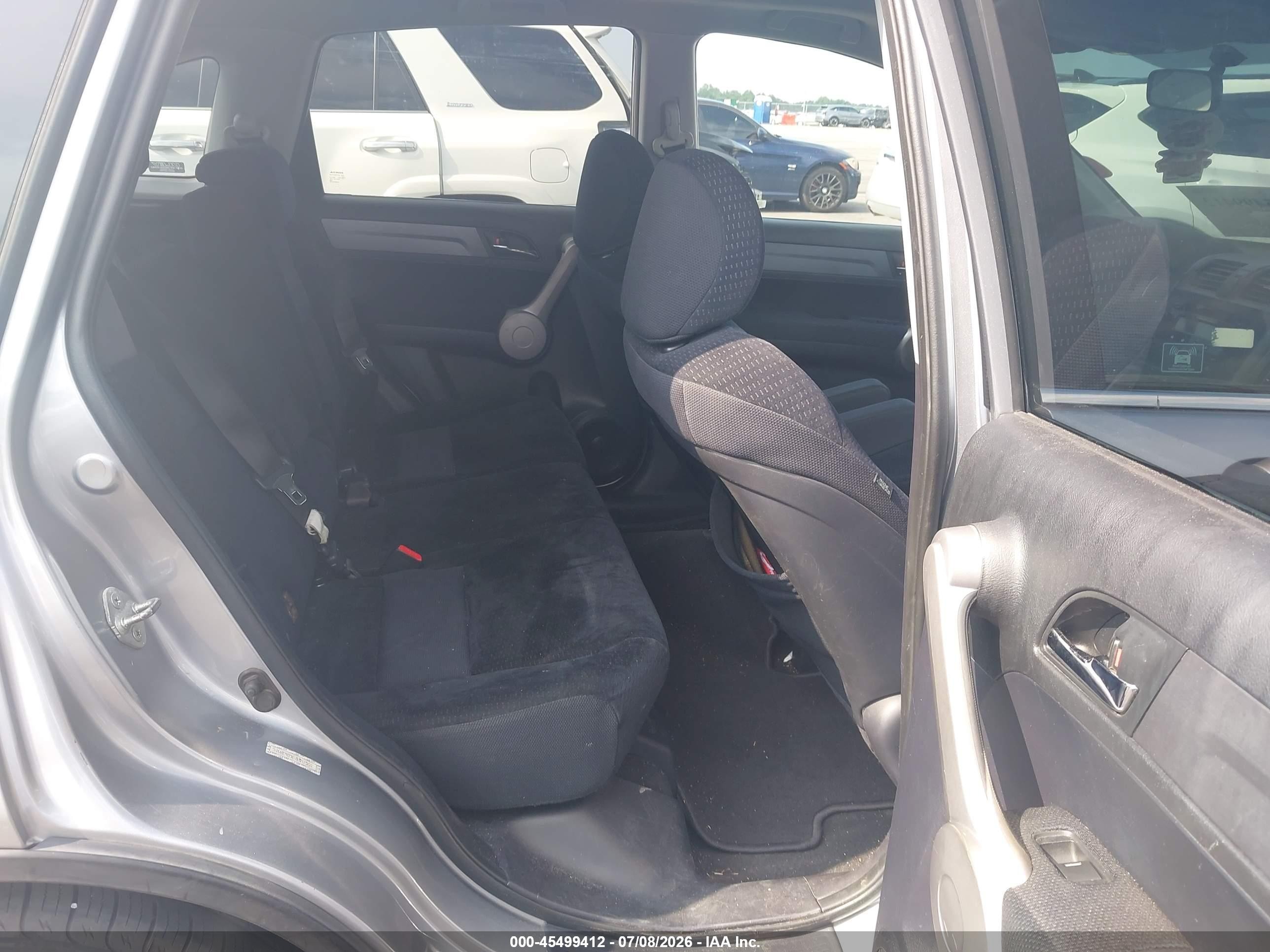 2007 Honda Cr-v Ex Silver vin: 5J6RE48537L012551