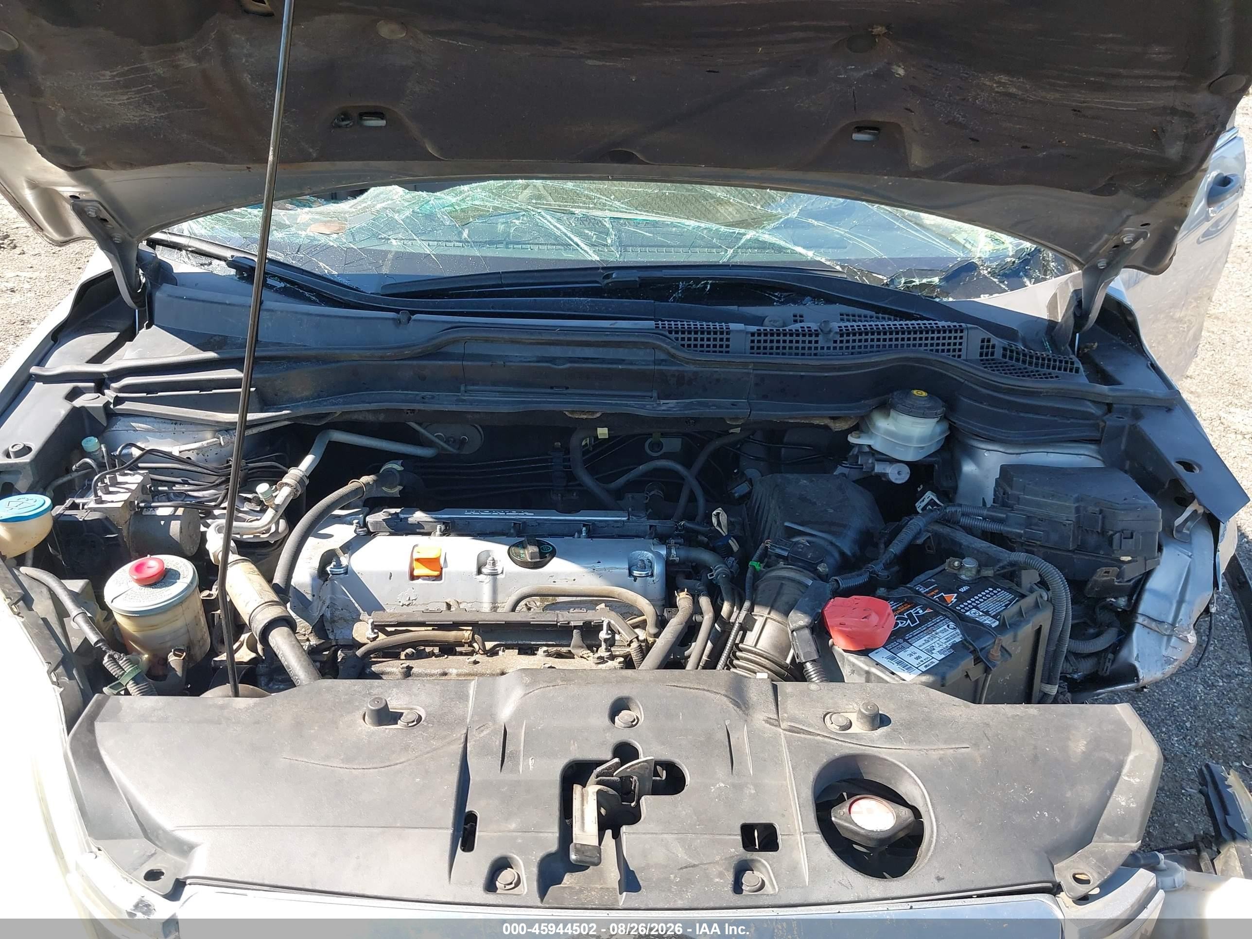 2008 Honda Cr-v Ex Silver vin: 5J6RE48538L010834