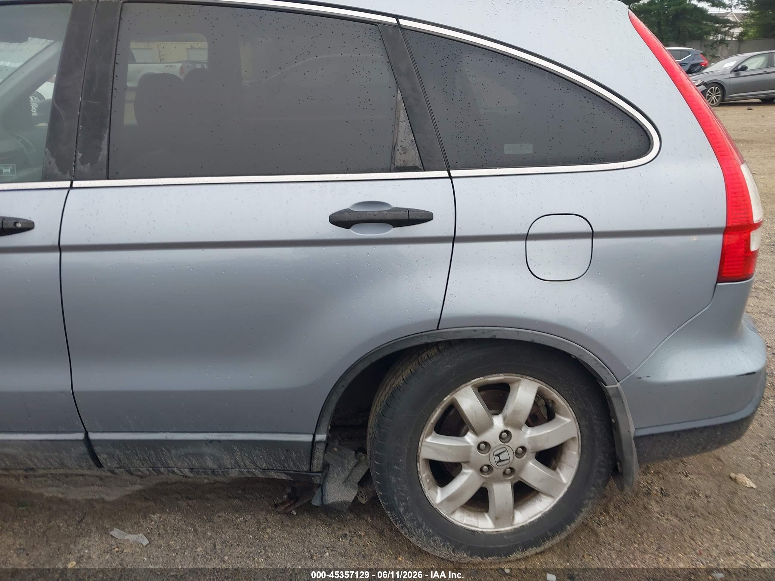 2008 Honda Cr-v Ex Blue vin: 5J6RE48538L015239
