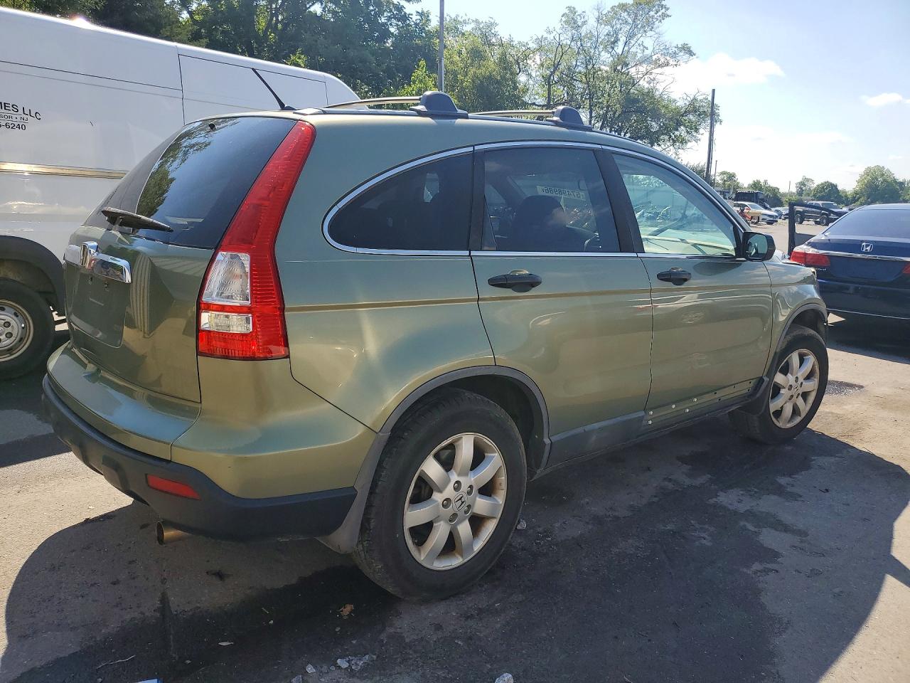 2008 Honda Cr-v Ex Green vin: 5J6RE48538L044661