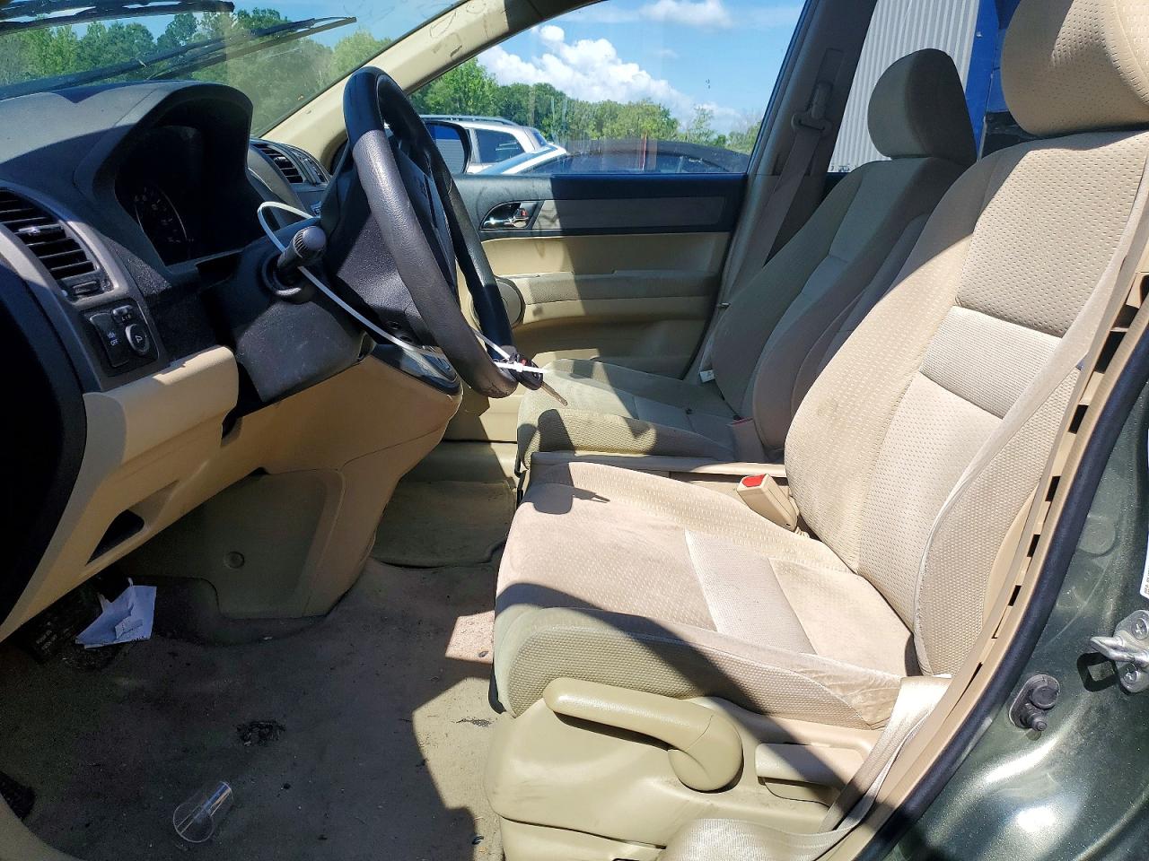 2008 Honda Cr-v Ex Green vin: 5J6RE48538L044661