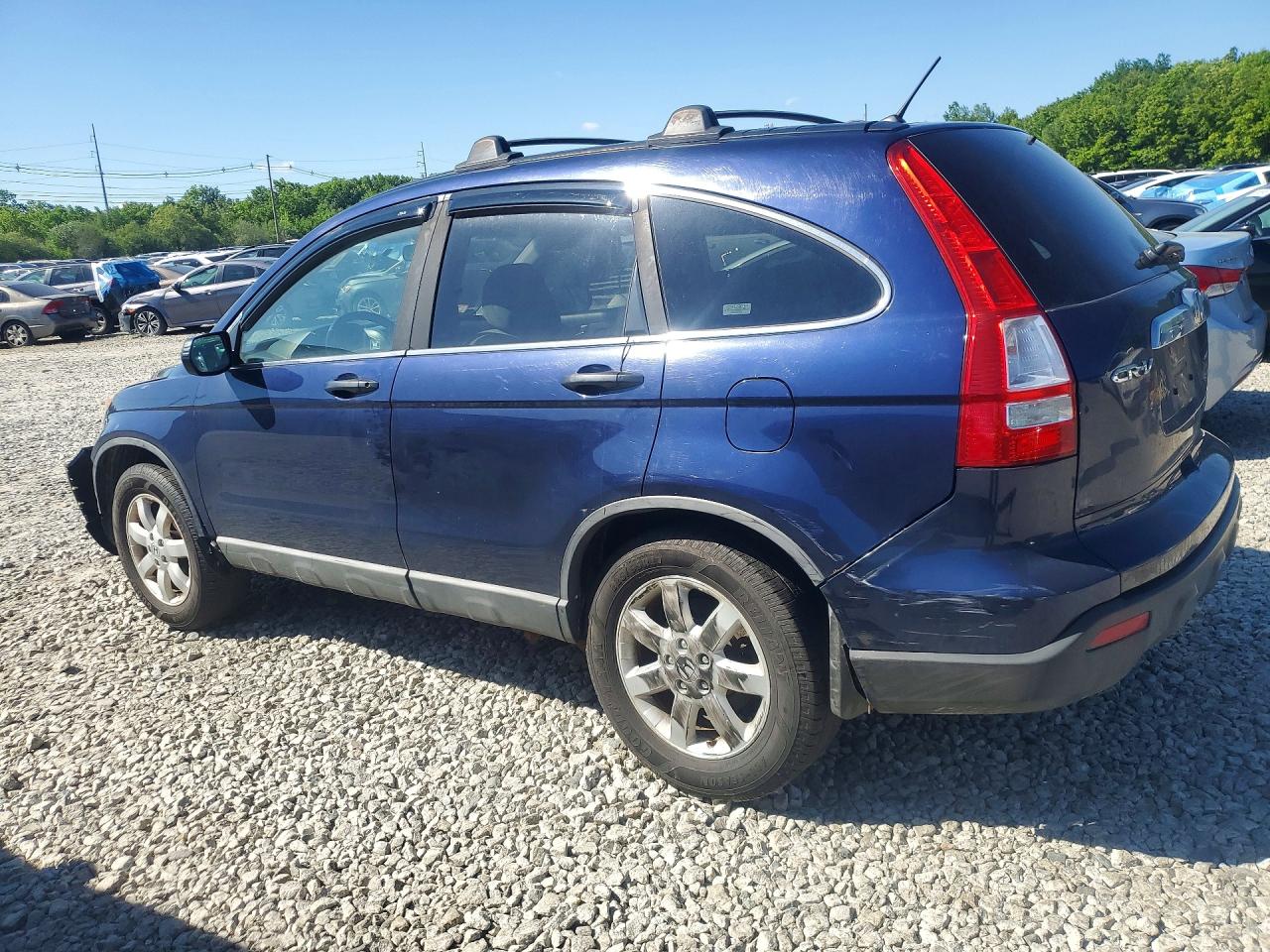 2009 Honda Cr-v Ex Blue vin: 5J6RE48539L041017