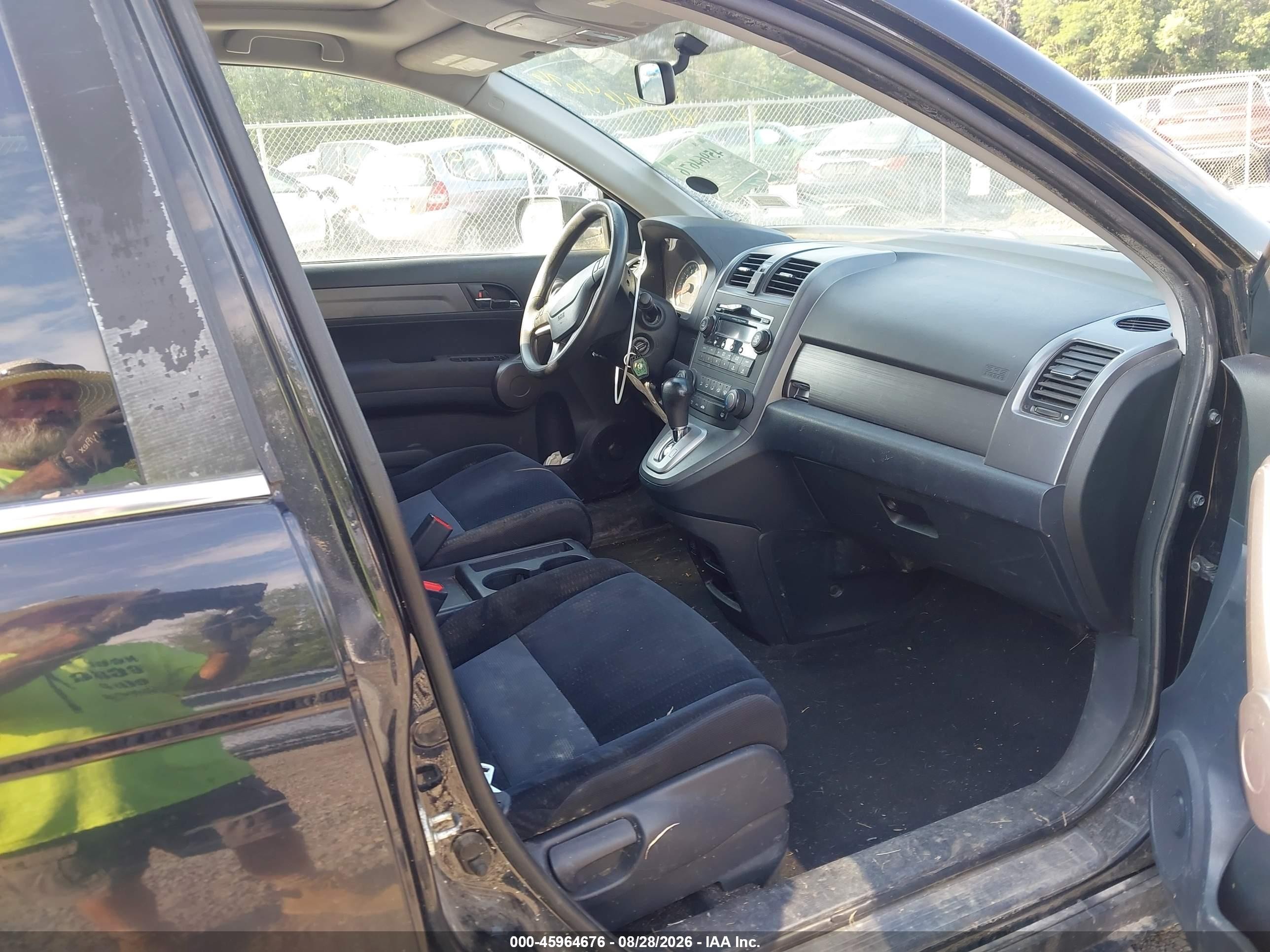 2009 Honda Cr-v Ex Черный vin: 5J6RE48539L043690