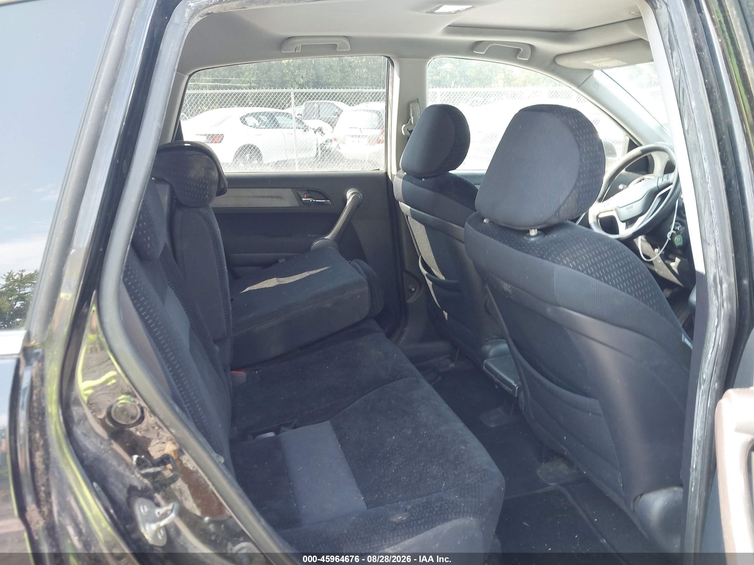 2009 Honda Cr-v Ex Черный vin: 5J6RE48539L043690