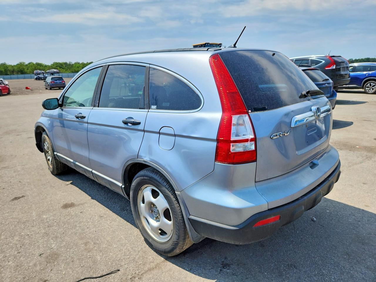 2009 Honda Cr-v Ex Silver vin: 5J6RE48539L055483