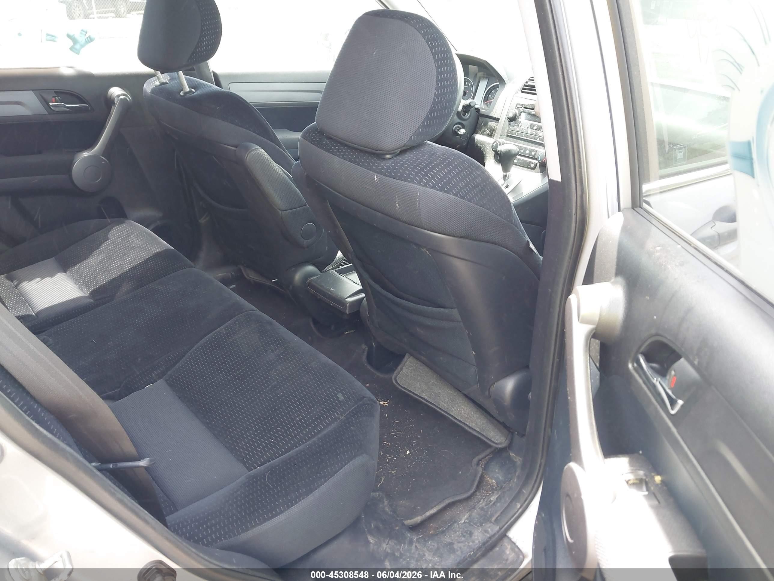2008 Honda Cr-v Ex Silver vin: 5J6RE48548L008865