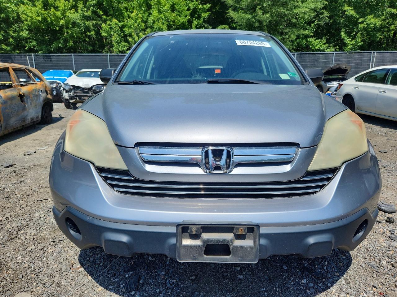 2008 Honda Cr-v Ex Silver vin: 5J6RE48548L008915