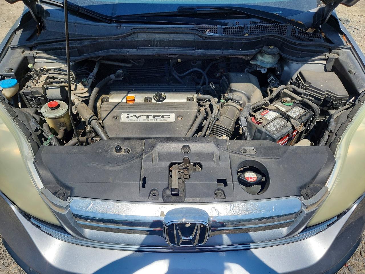 2008 Honda Cr-v Ex Silver vin: 5J6RE48548L008915