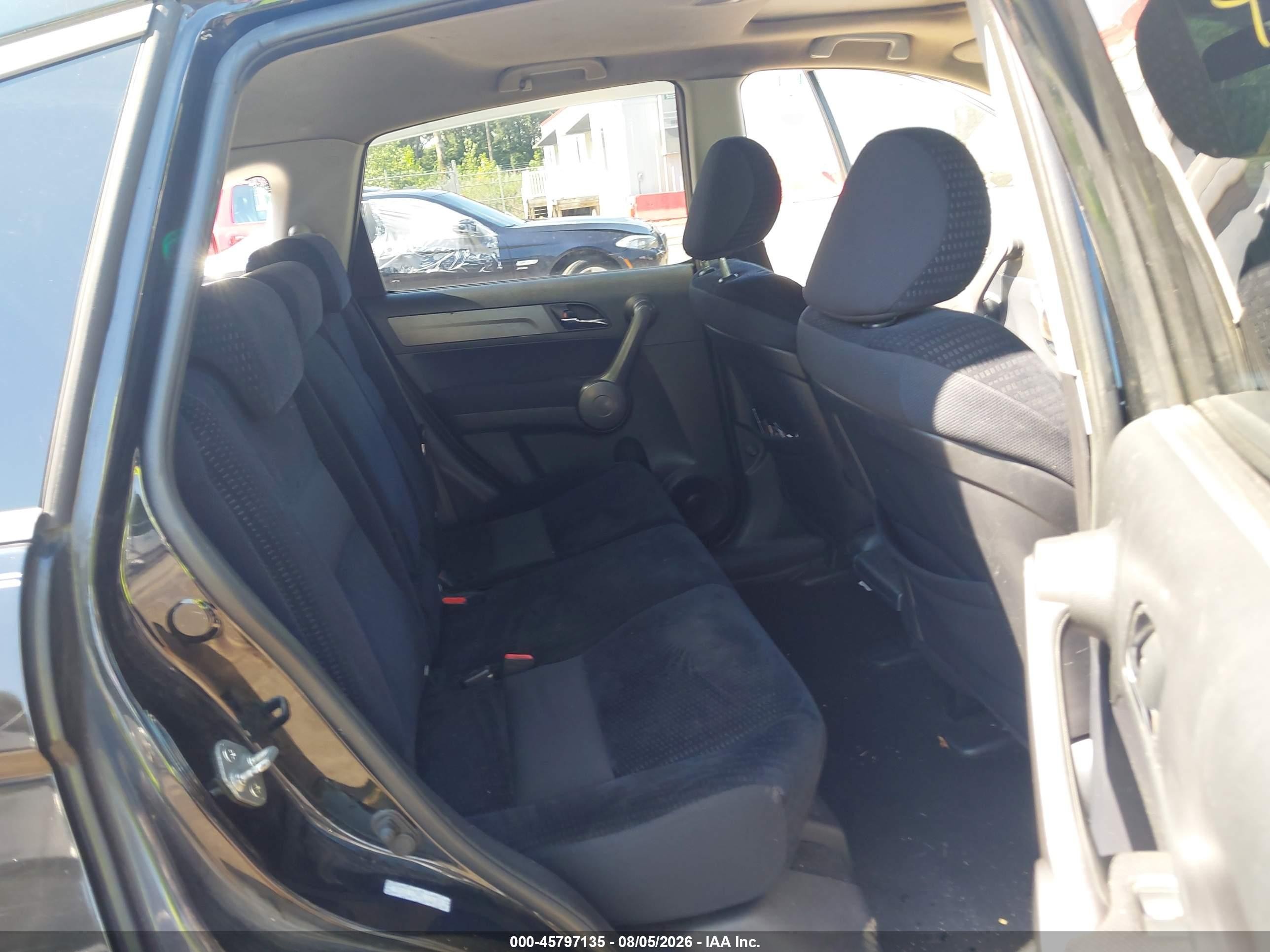 2008 Honda Cr-v Ex Black vin: 5J6RE48548L026363