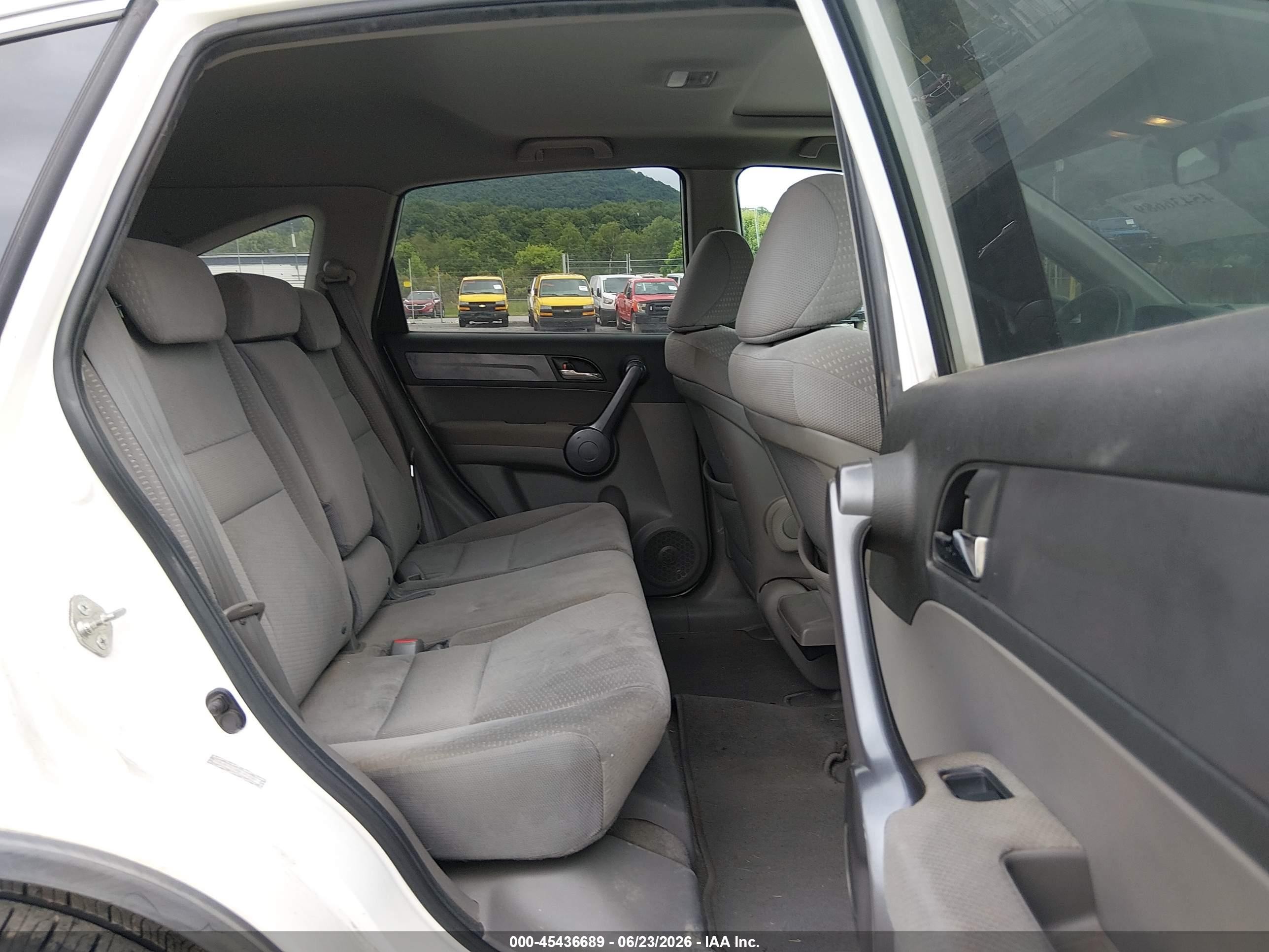 2008 Honda Cr-v Ex White vin: 5J6RE48548L043180