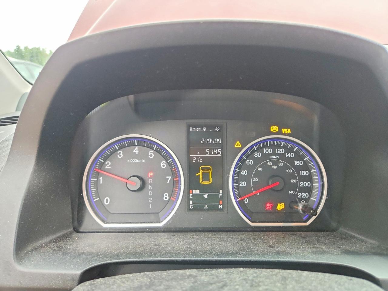 2008 Honda Cr-v Ex Red vin: 5J6RE48548L820036