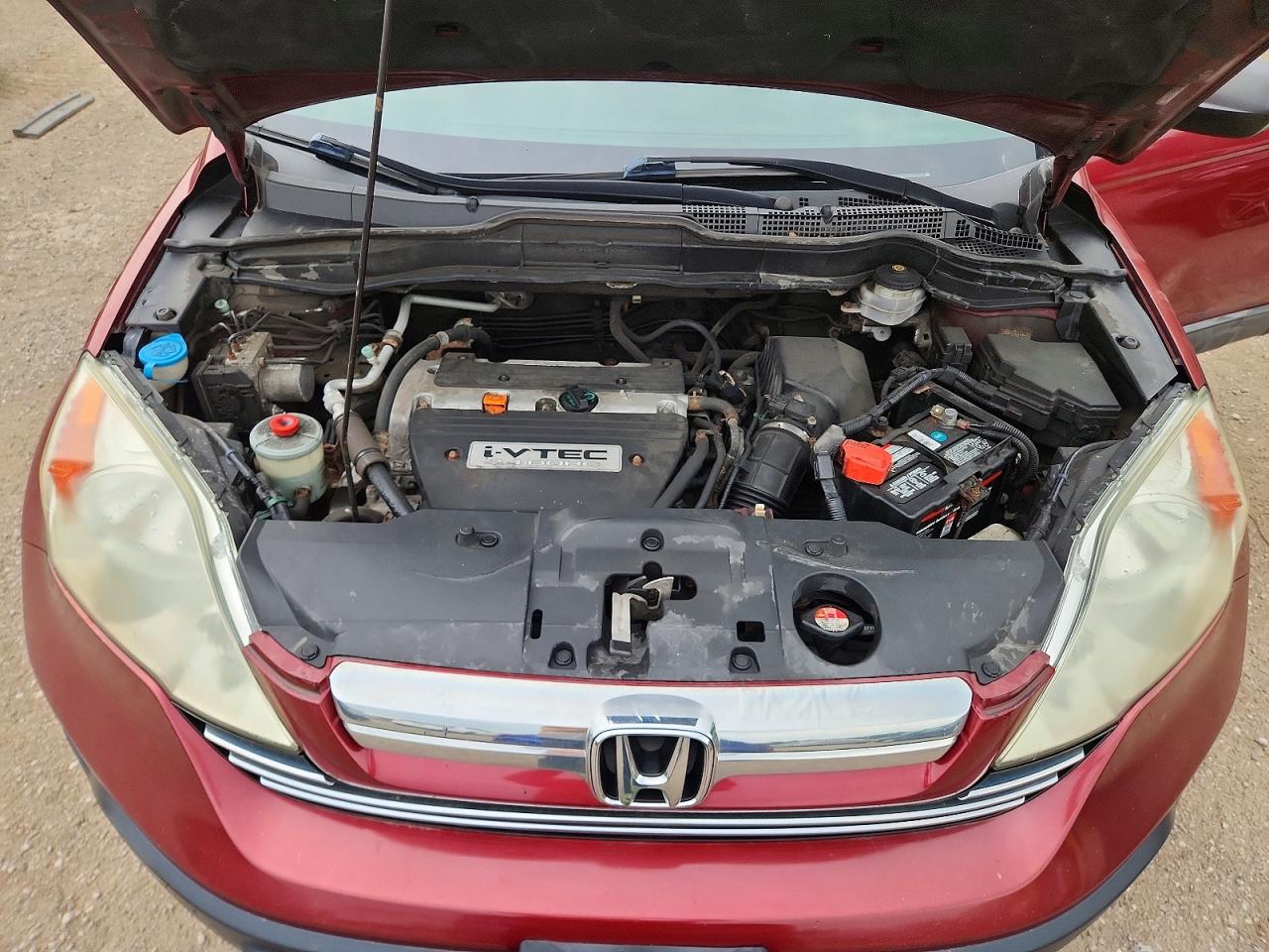 2008 Honda Cr-v Ex Red vin: 5J6RE48548L820036