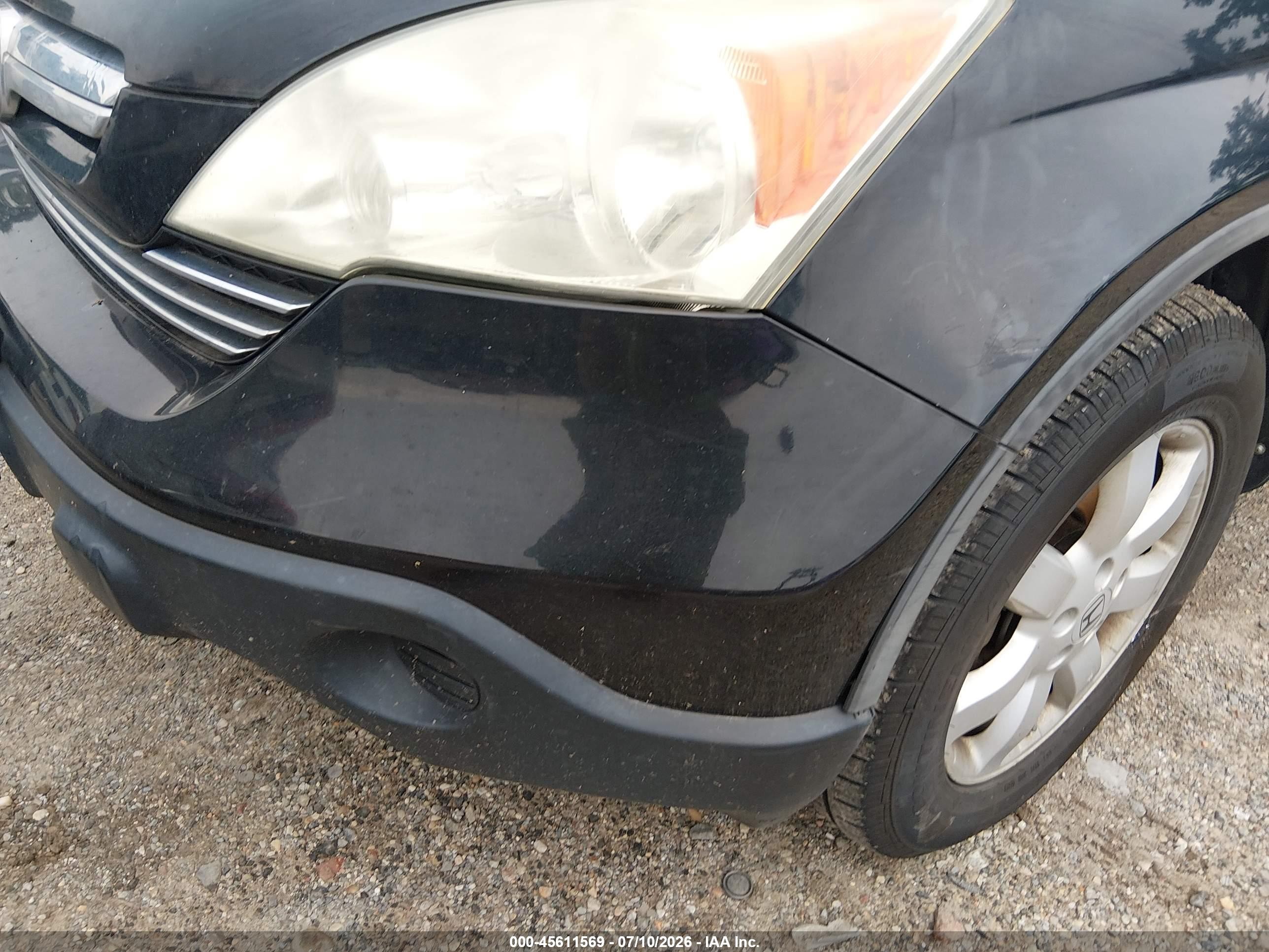 2009 Honda Cr-v Ex Black vin: 5J6RE48549L006907