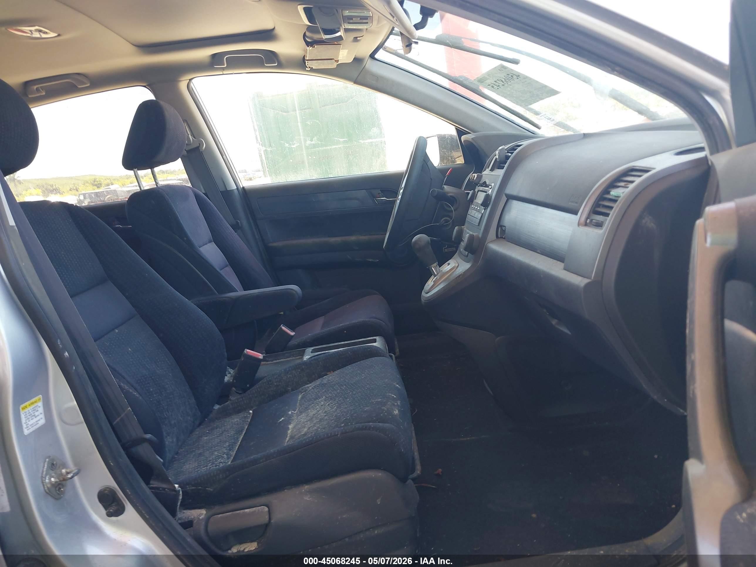 2009 Honda Cr-v Ex Silver vin: 5J6RE48549L008589