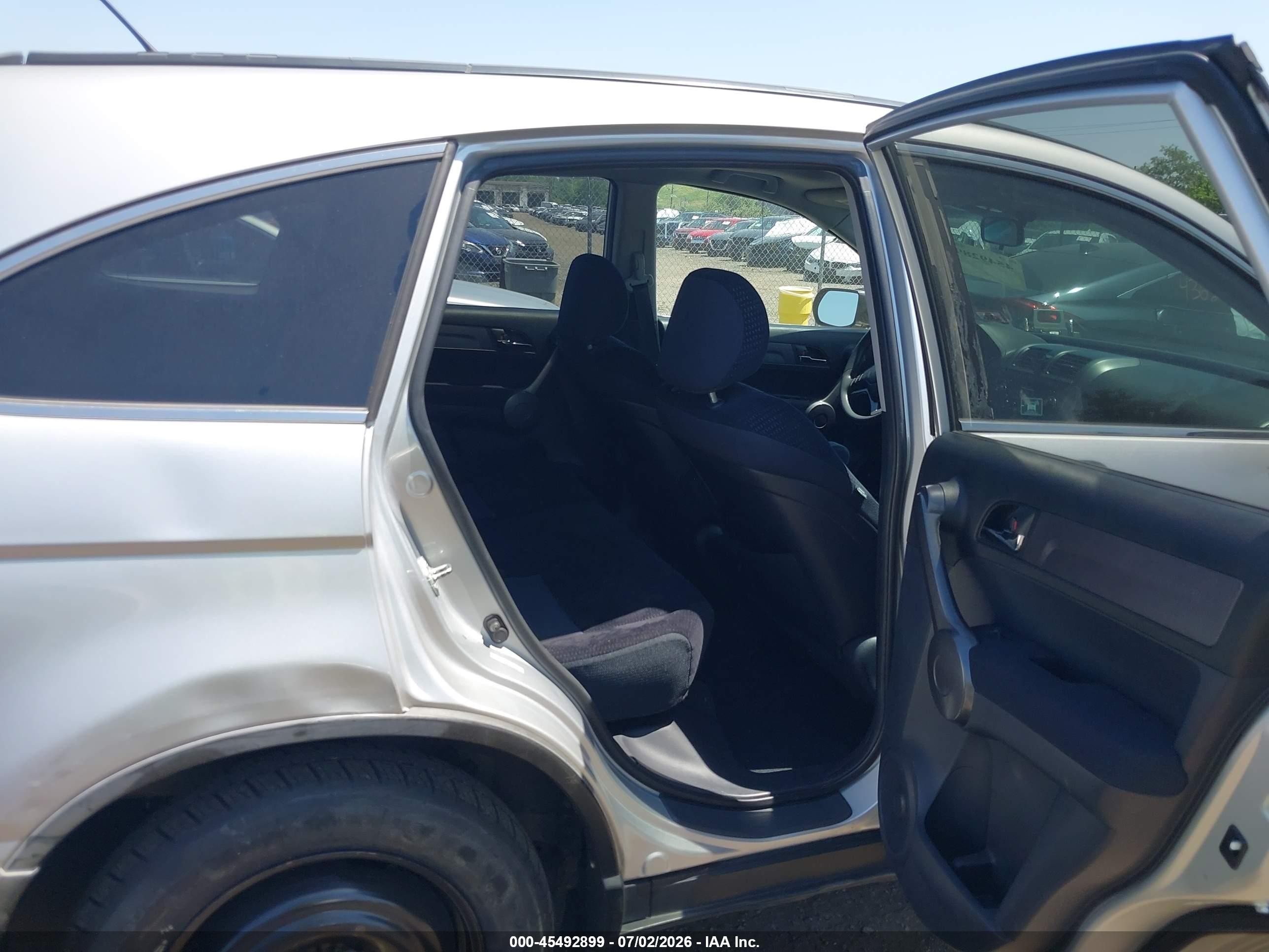 2009 Honda Cr-v Ex Silver vin: 5J6RE48549L008690