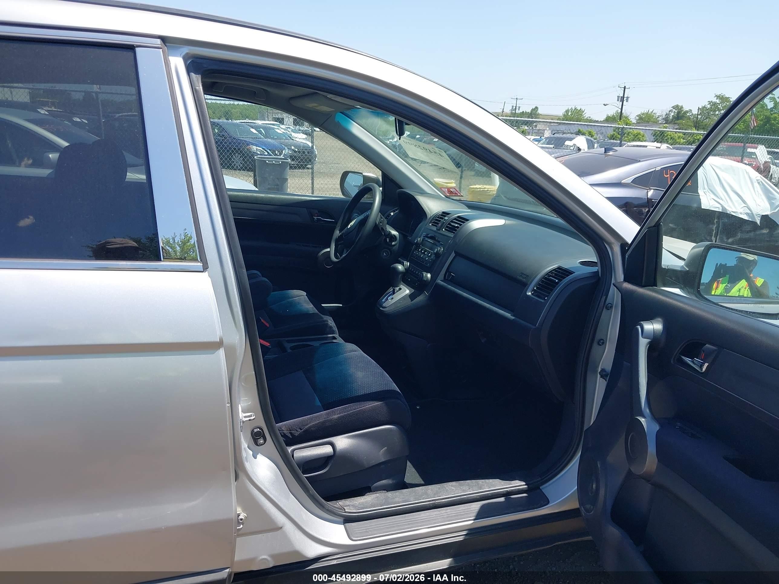 2009 Honda Cr-v Ex Silver vin: 5J6RE48549L008690