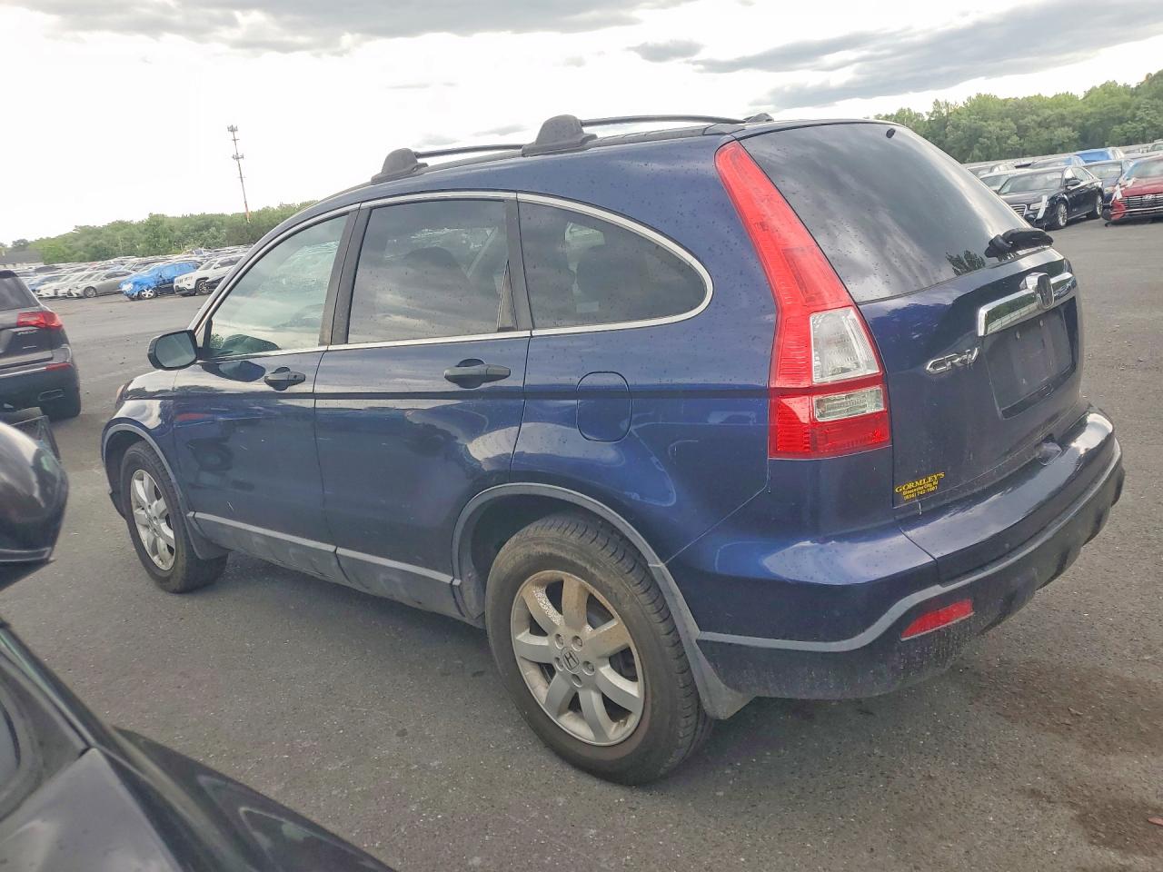 2009 Honda Cr-v Ex Blue vin: 5J6RE48549L013307