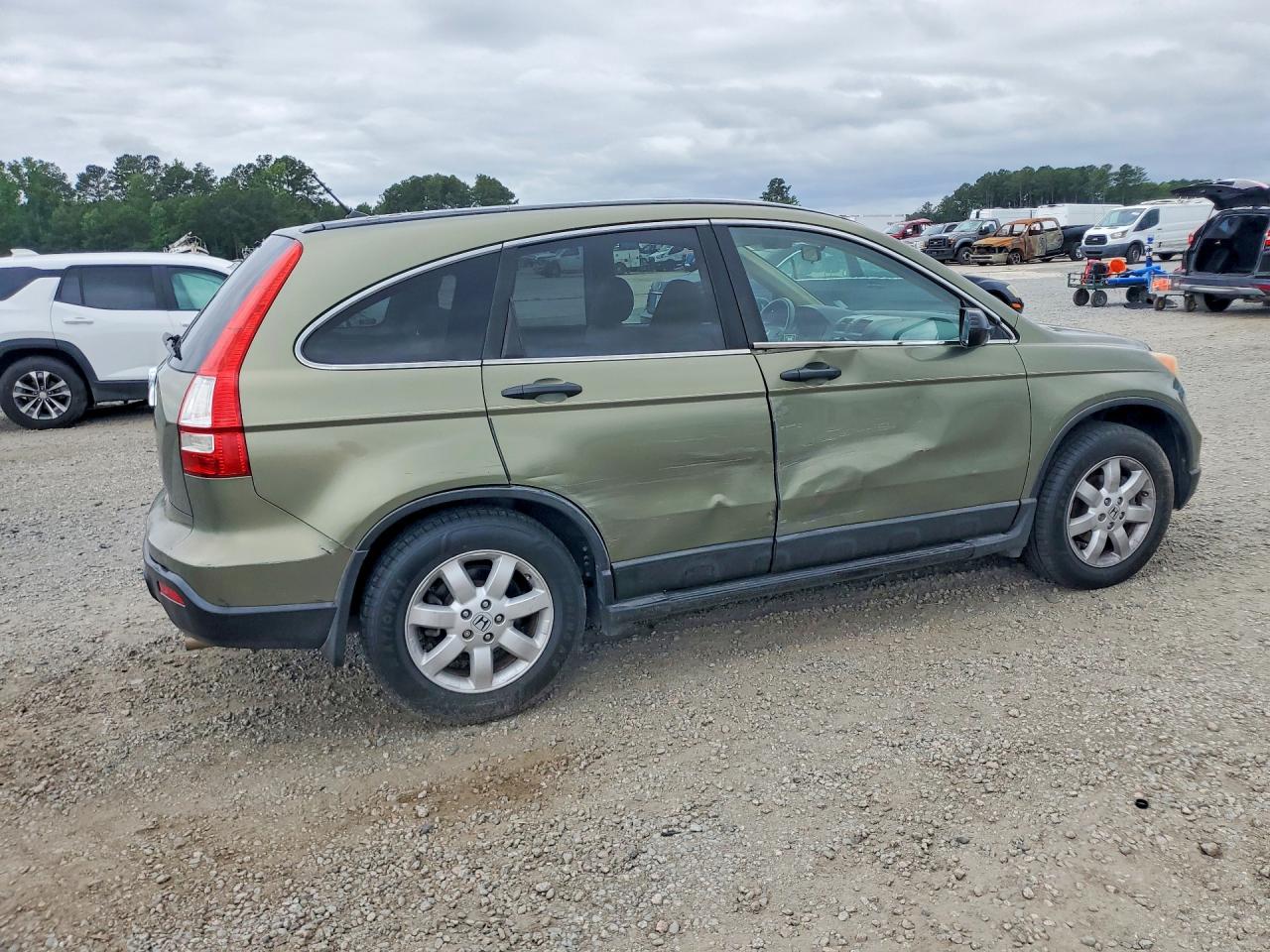 2009 Honda Cr-v Ex Green vin: 5J6RE48549L023075