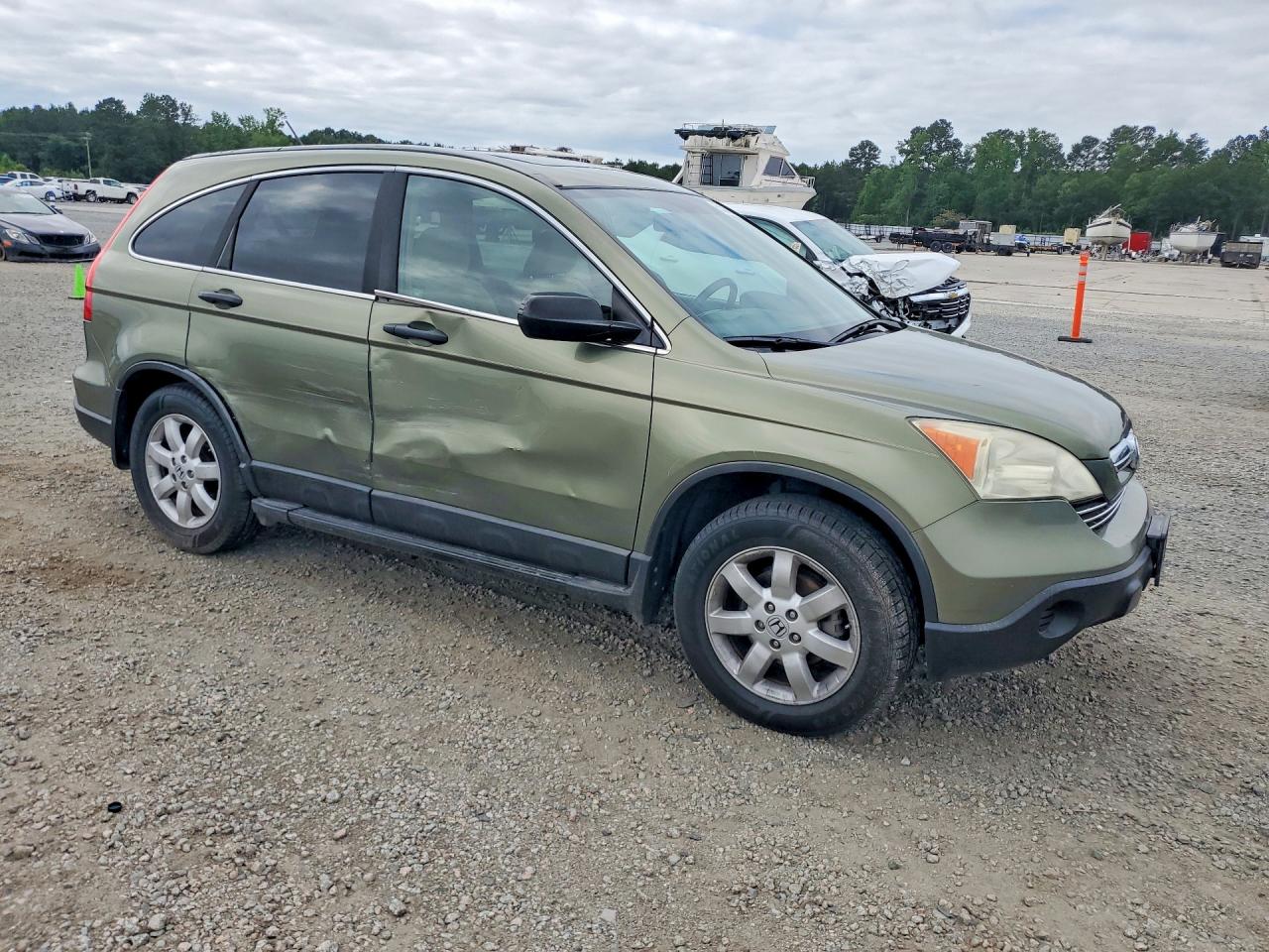 2009 Honda Cr-v Ex Green vin: 5J6RE48549L023075