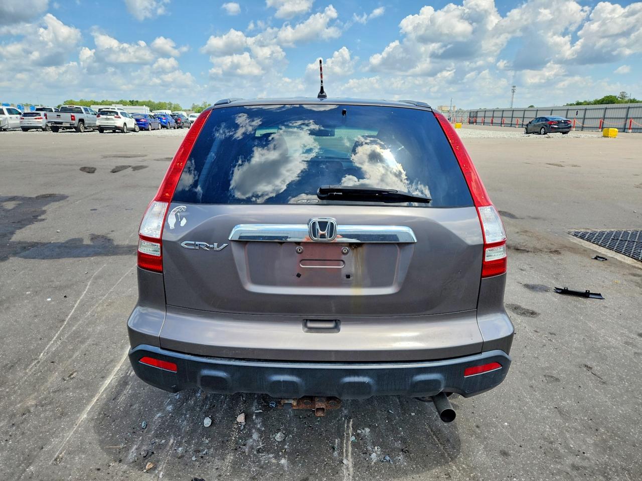 2009 Honda Cr-v Ex Gray vin: 5J6RE48549L031418