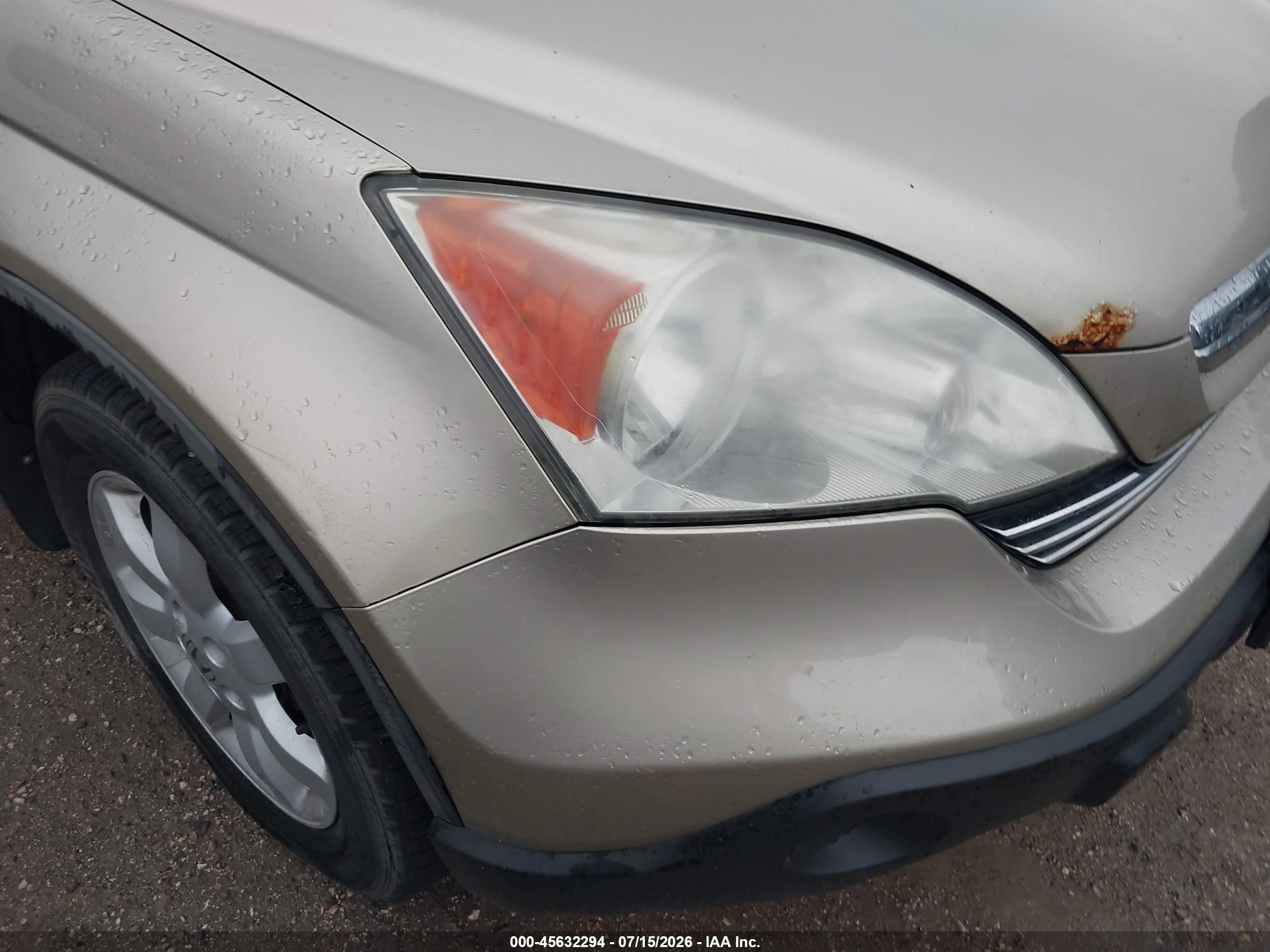 2009 Honda Cr-v Ex Золотой vin: 5J6RE48549L041382