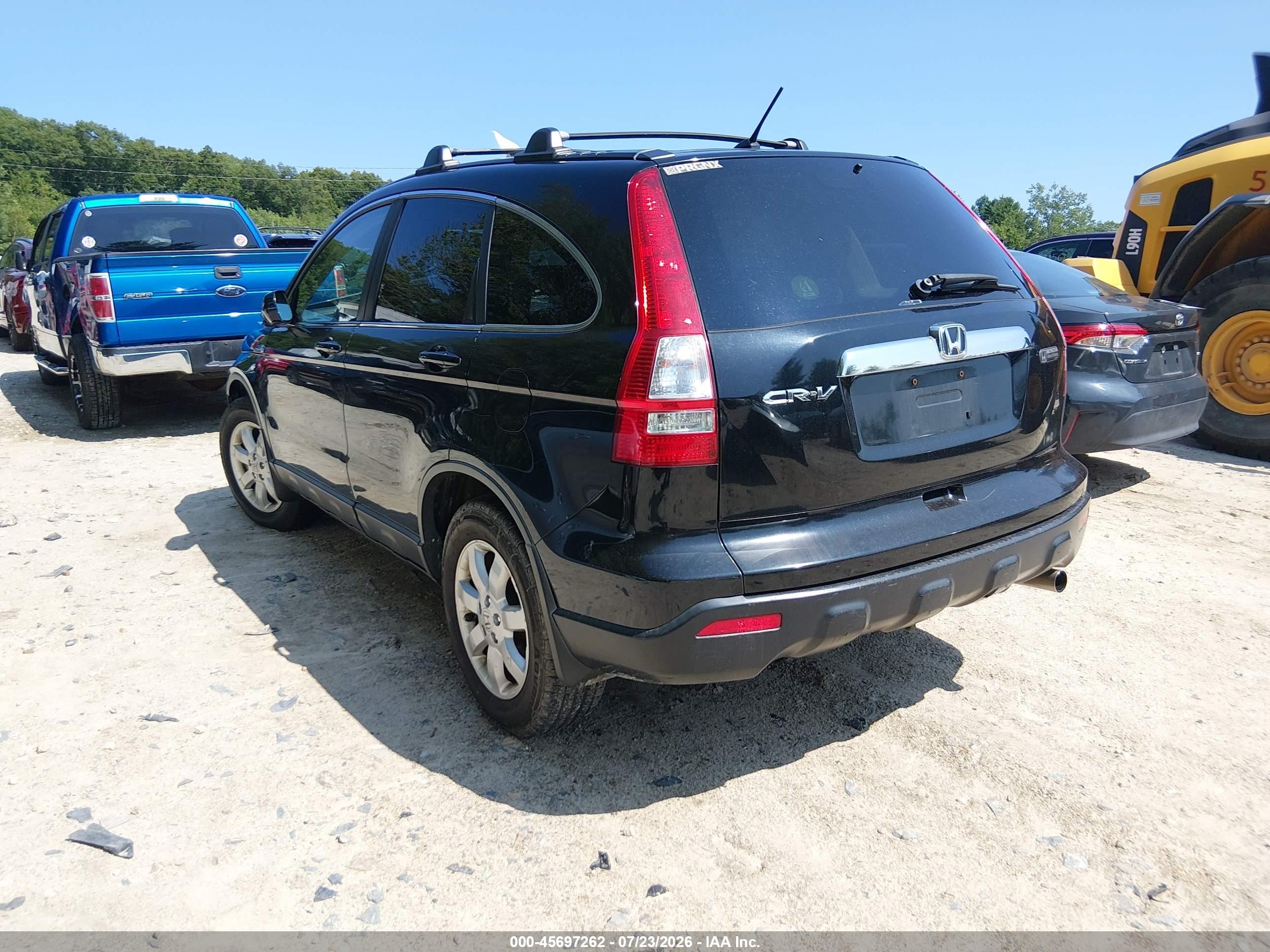 2009 Honda Cr-v Ex Black vin: 5J6RE48549L044539