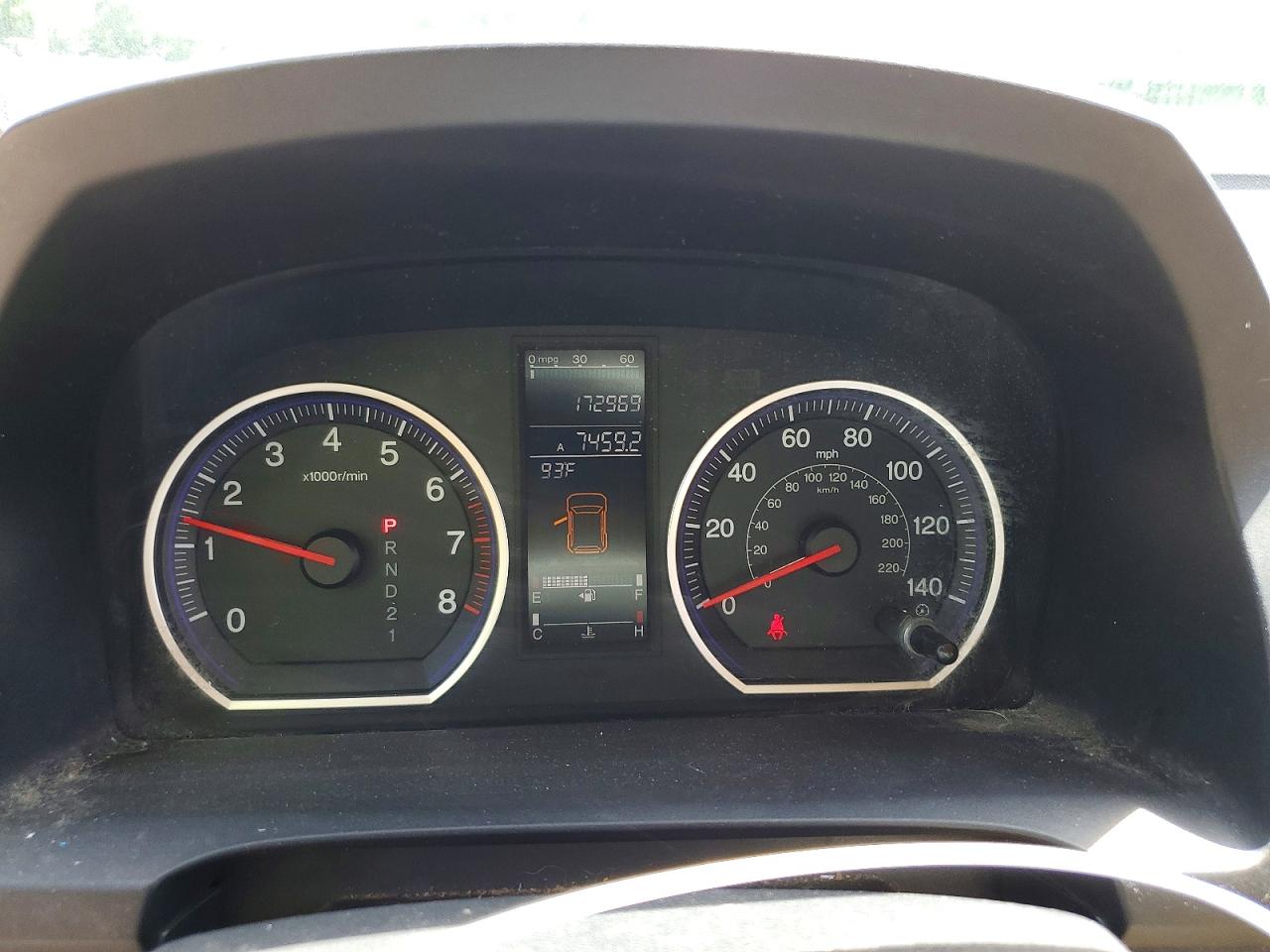 2009 Honda Cr-v Ex Gray vin: 5J6RE48549L061308