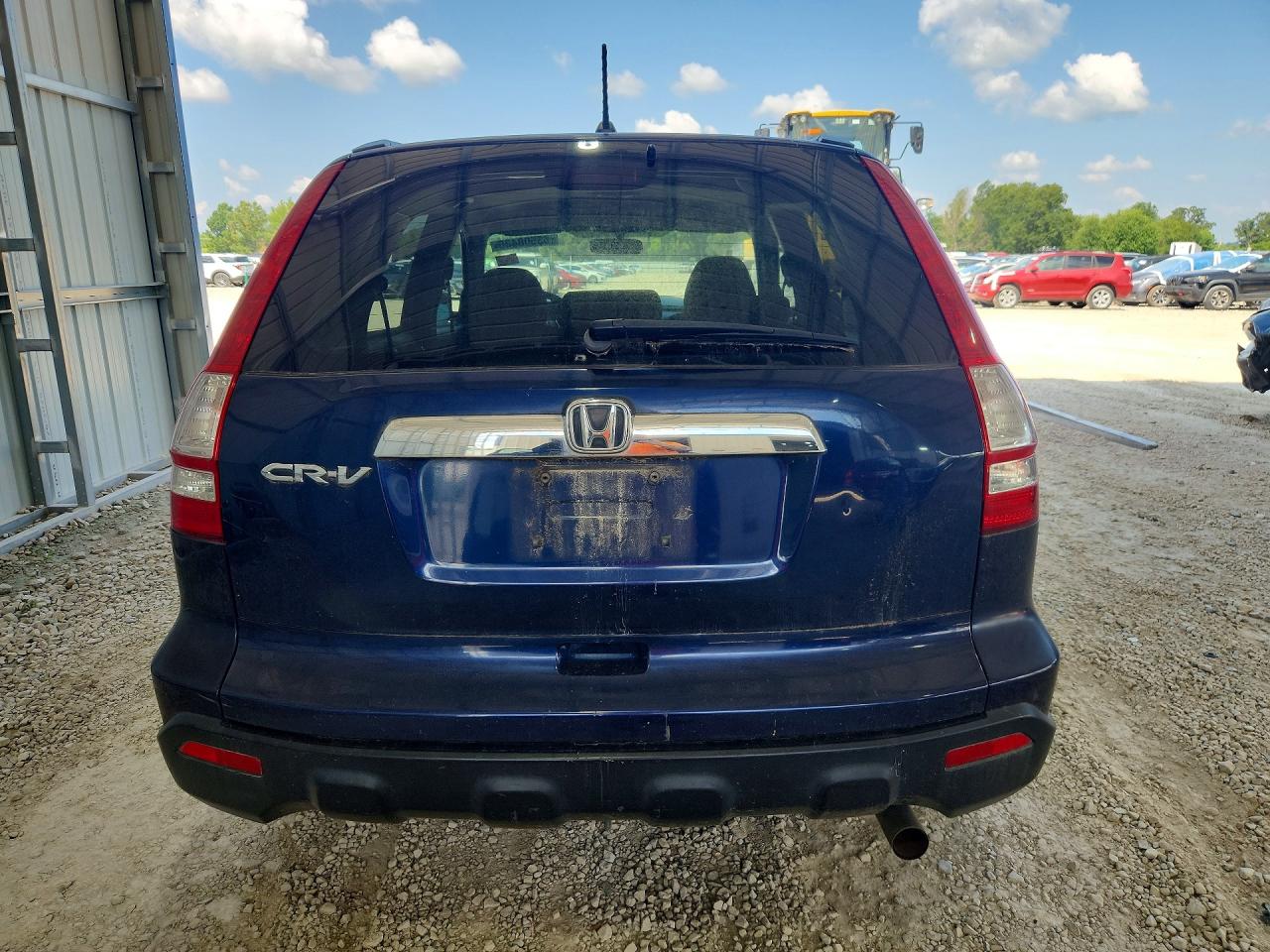 2007 Honda Cr-v Ex Blue vin: 5J6RE48557L018450