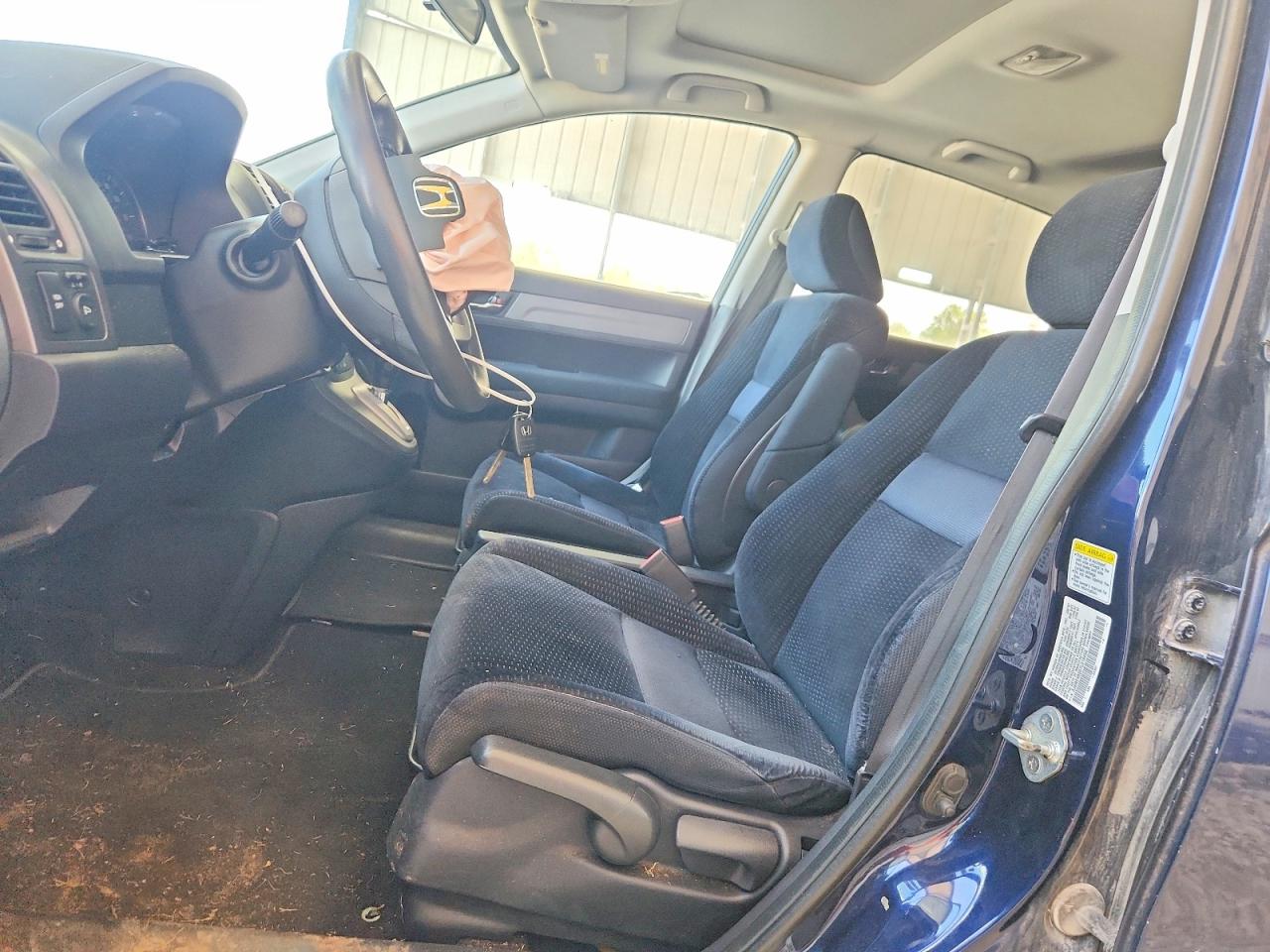 2007 Honda Cr-v Ex Blue vin: 5J6RE48557L018450