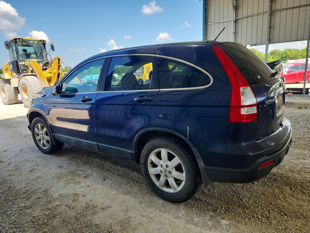 2007 Honda Cr-v Ex Blue vin: 5J6RE48557L018450