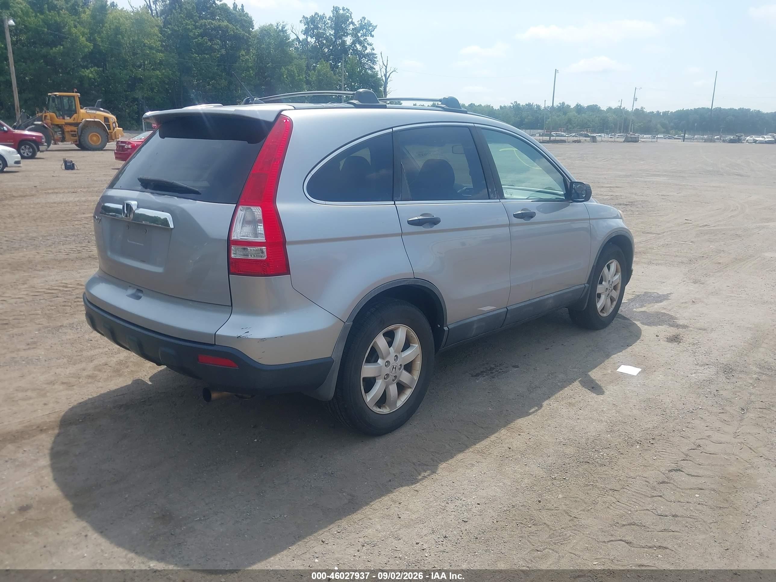 2008 Honda Cr-v Ex Серебряный vin: 5J6RE48558L002248