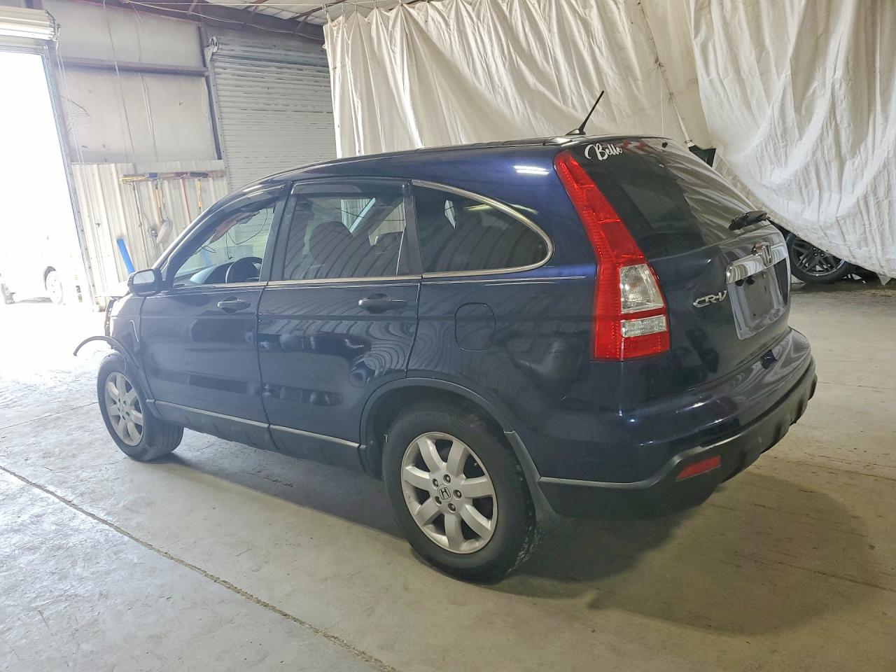 2008 Honda Crv Blue vin: 5J6RE48558L002363