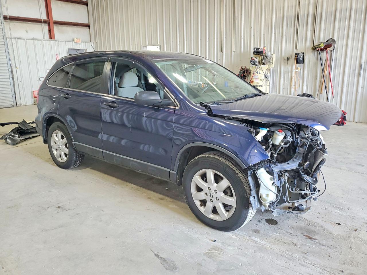 2008 Honda Crv Blue vin: 5J6RE48558L002363