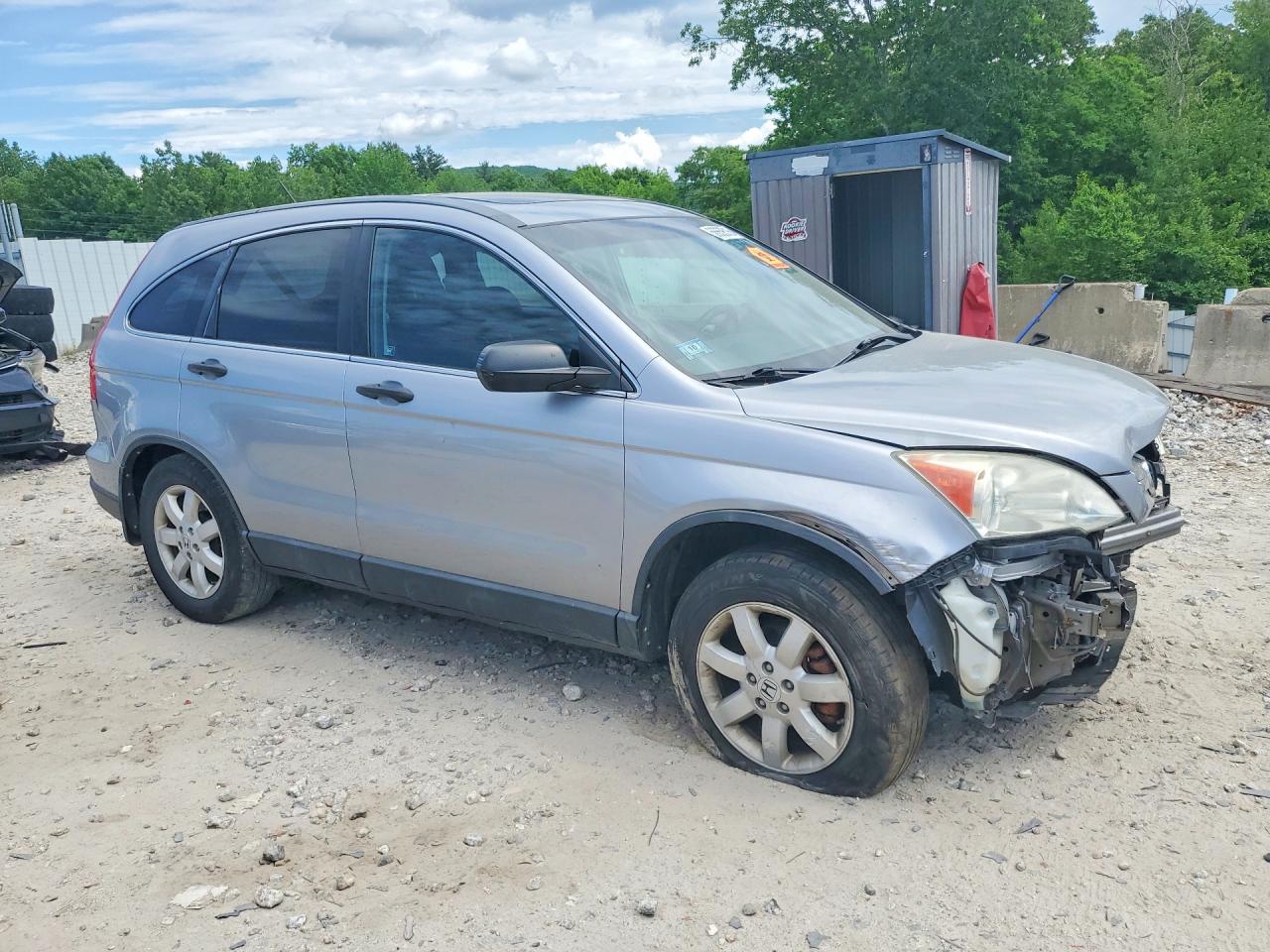 2008 Honda Cr-v Ex Silver vin: 5J6RE48558L006882