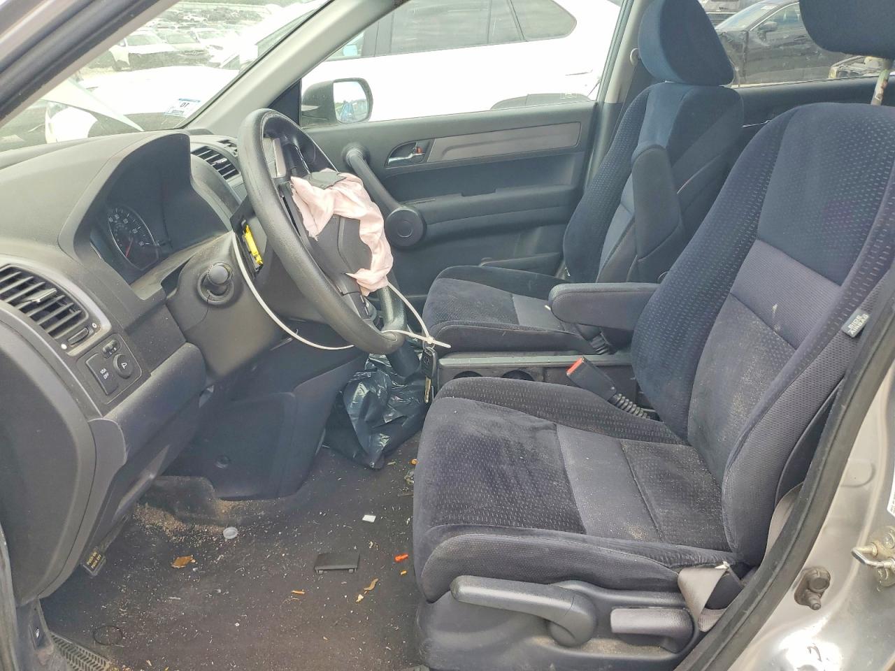 2008 Honda Cr-v Ex Silver vin: 5J6RE48558L006882