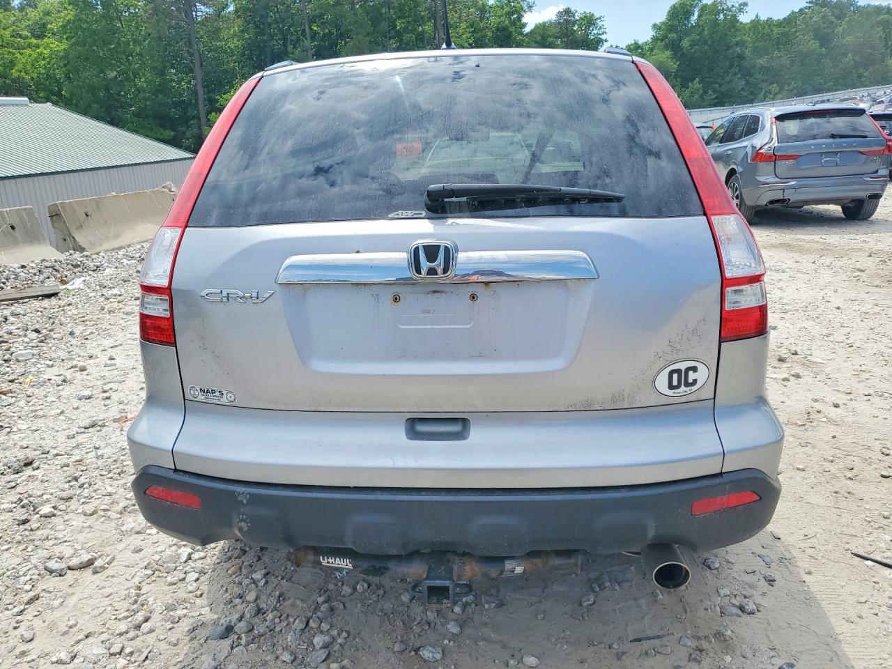 2008 Honda Cr-v Ex Silver vin: 5J6RE48558L006882