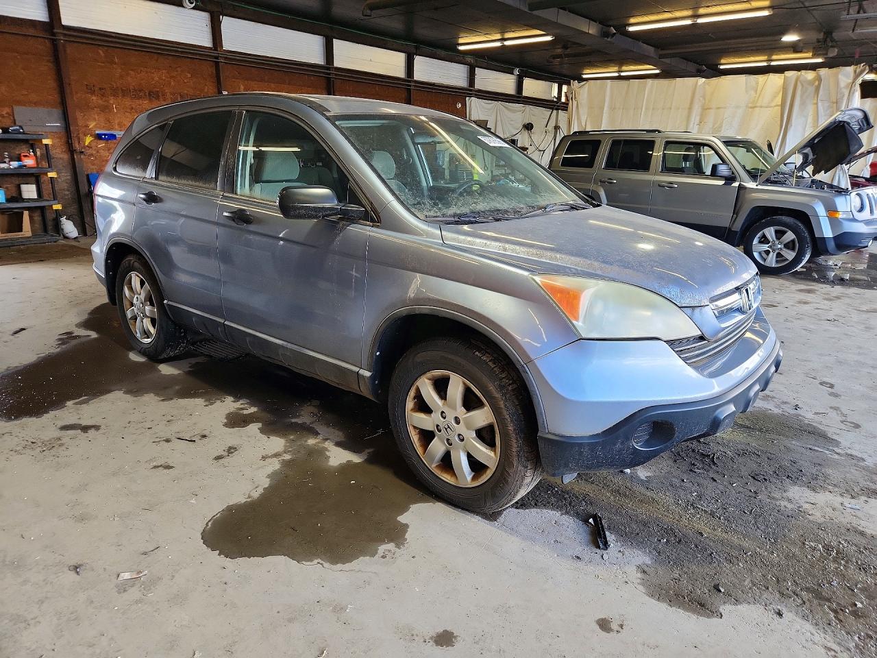 2008 Honda Cr-v Lx Синий vin: 5J6RE48558L013556