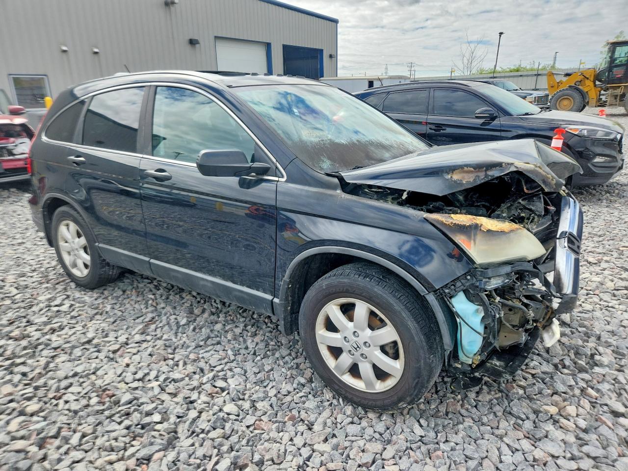 2008 Honda Cr-v Ex Black vin: 5J6RE48558L015470