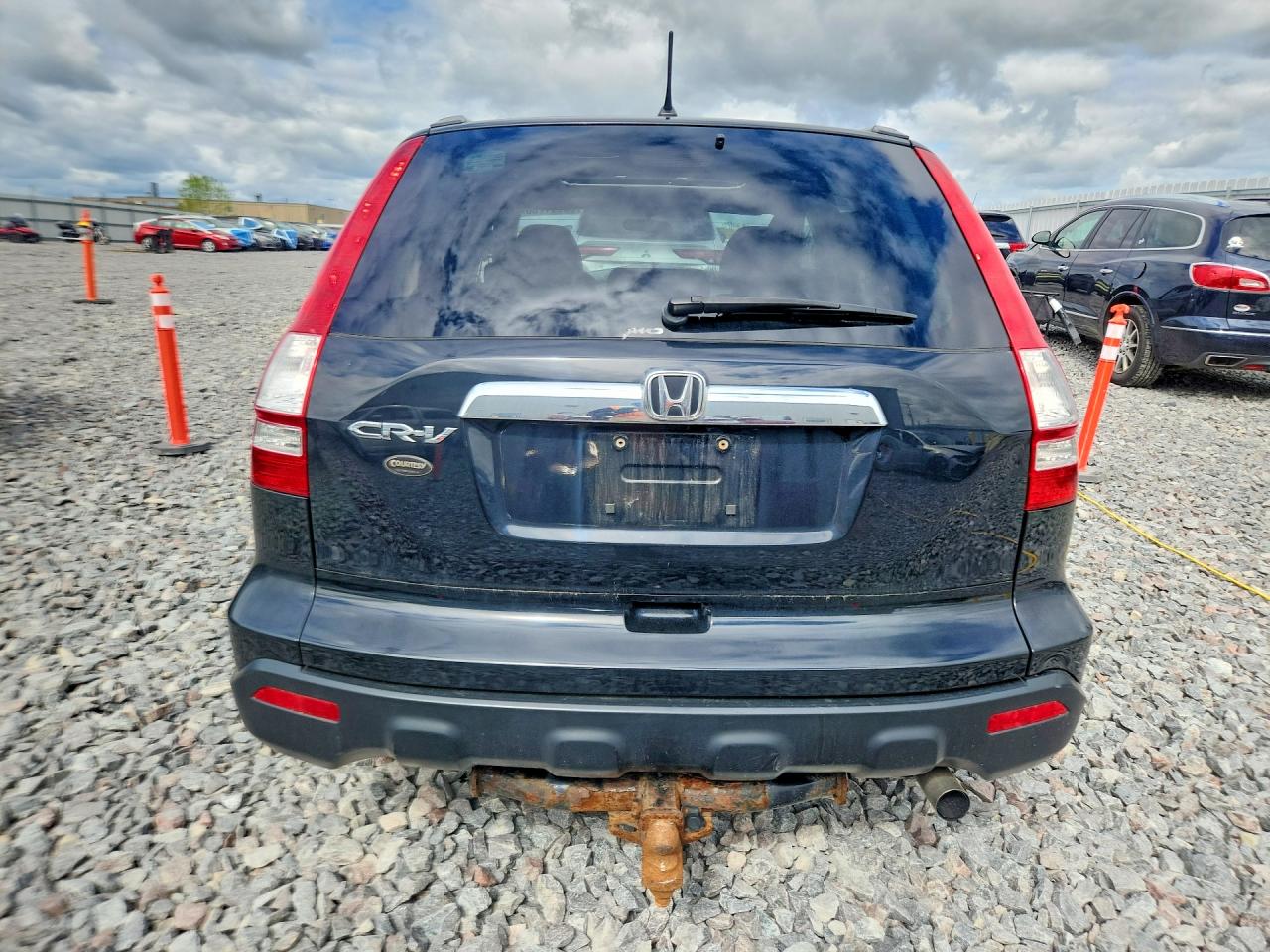 2008 Honda Cr-v Ex Black vin: 5J6RE48558L015470