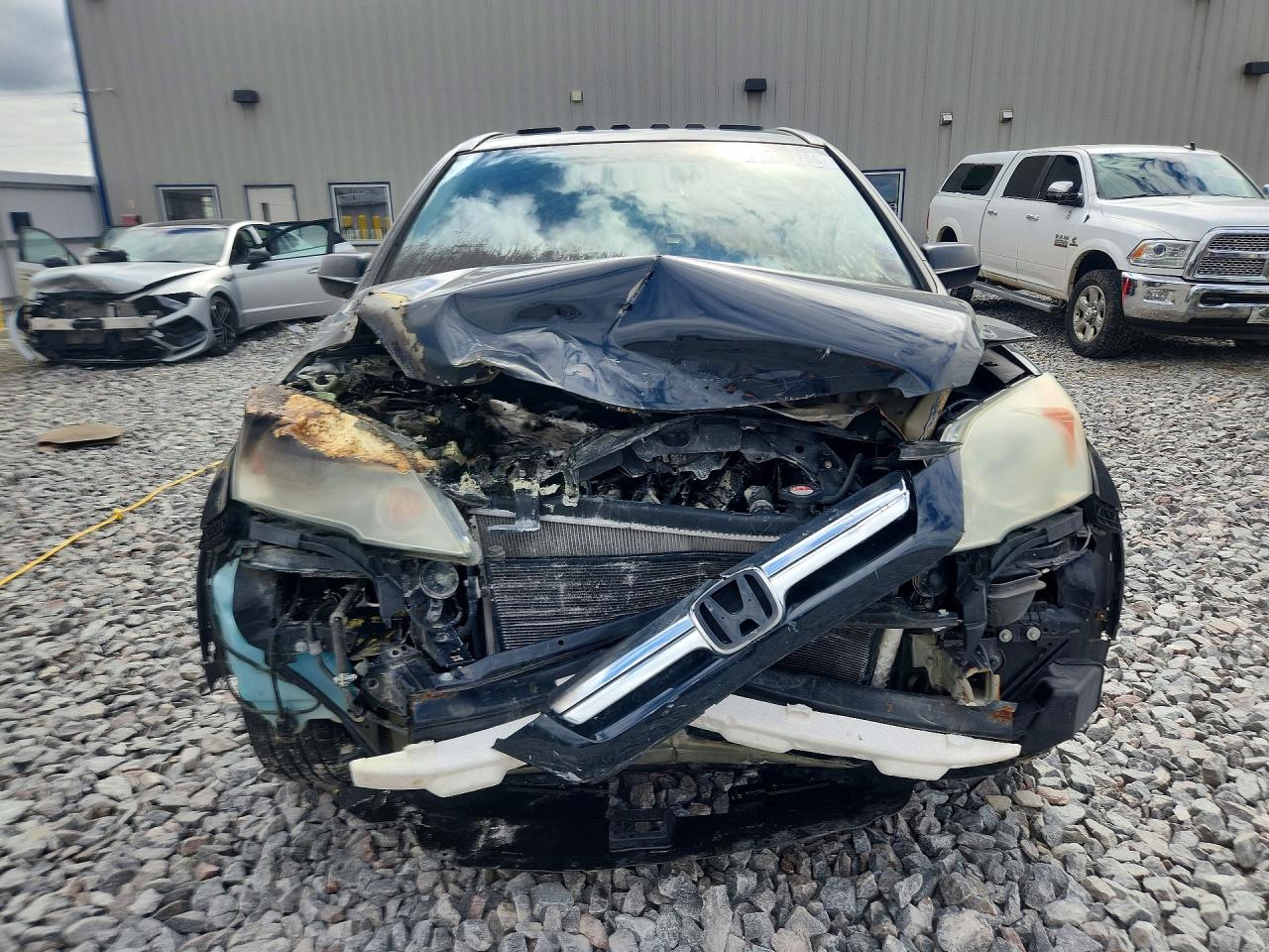 2008 Honda Cr-v Ex Black vin: 5J6RE48558L015470
