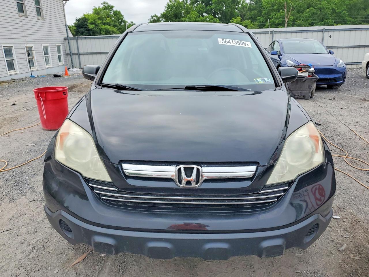 2008 Honda Cr-v Ex Black vin: 5J6RE48558L026419