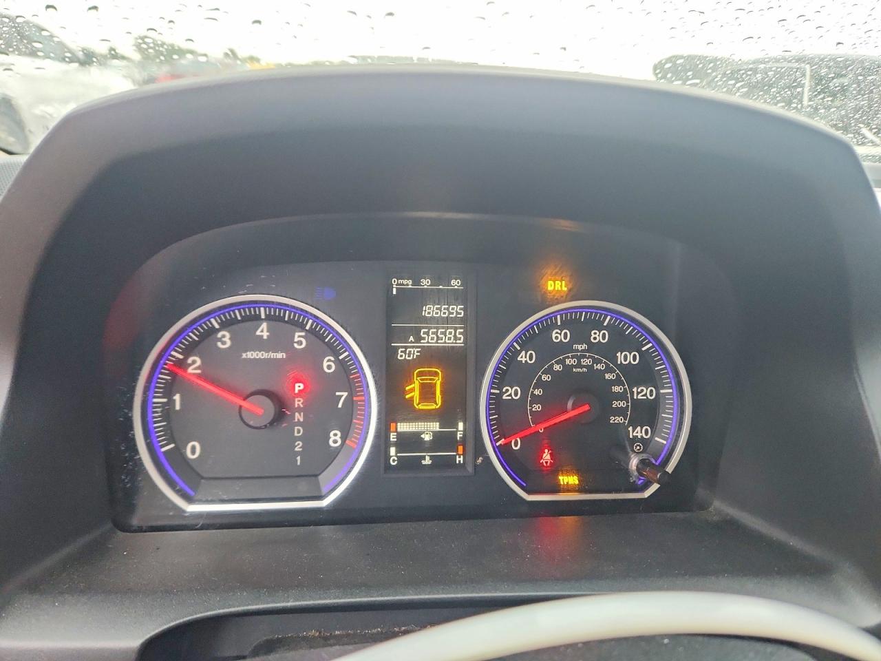 2008 Honda Cr-v Ex Green vin: 5J6RE48558L042460