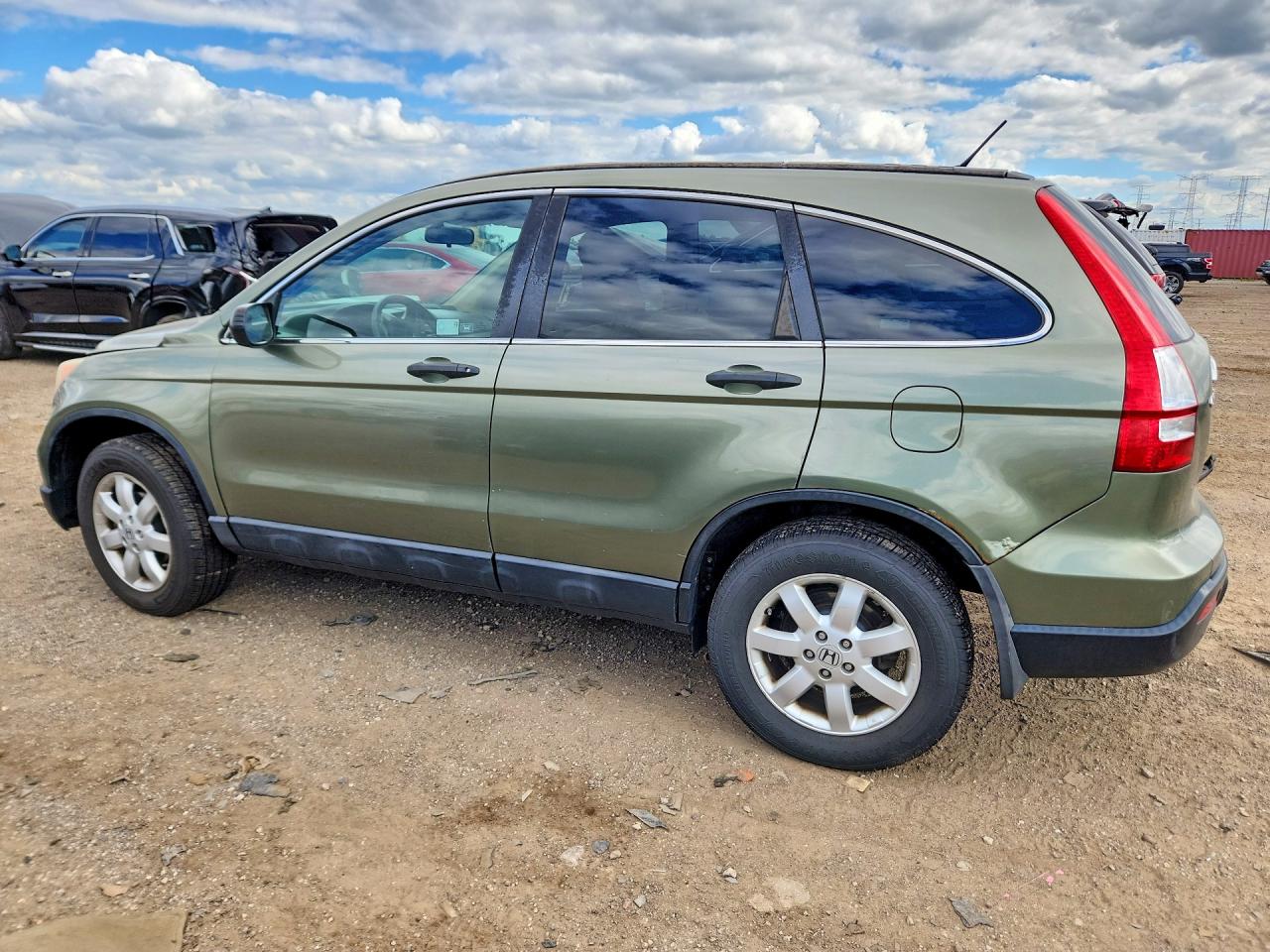 2008 Honda Cr-v Ex Green vin: 5J6RE48558L042460